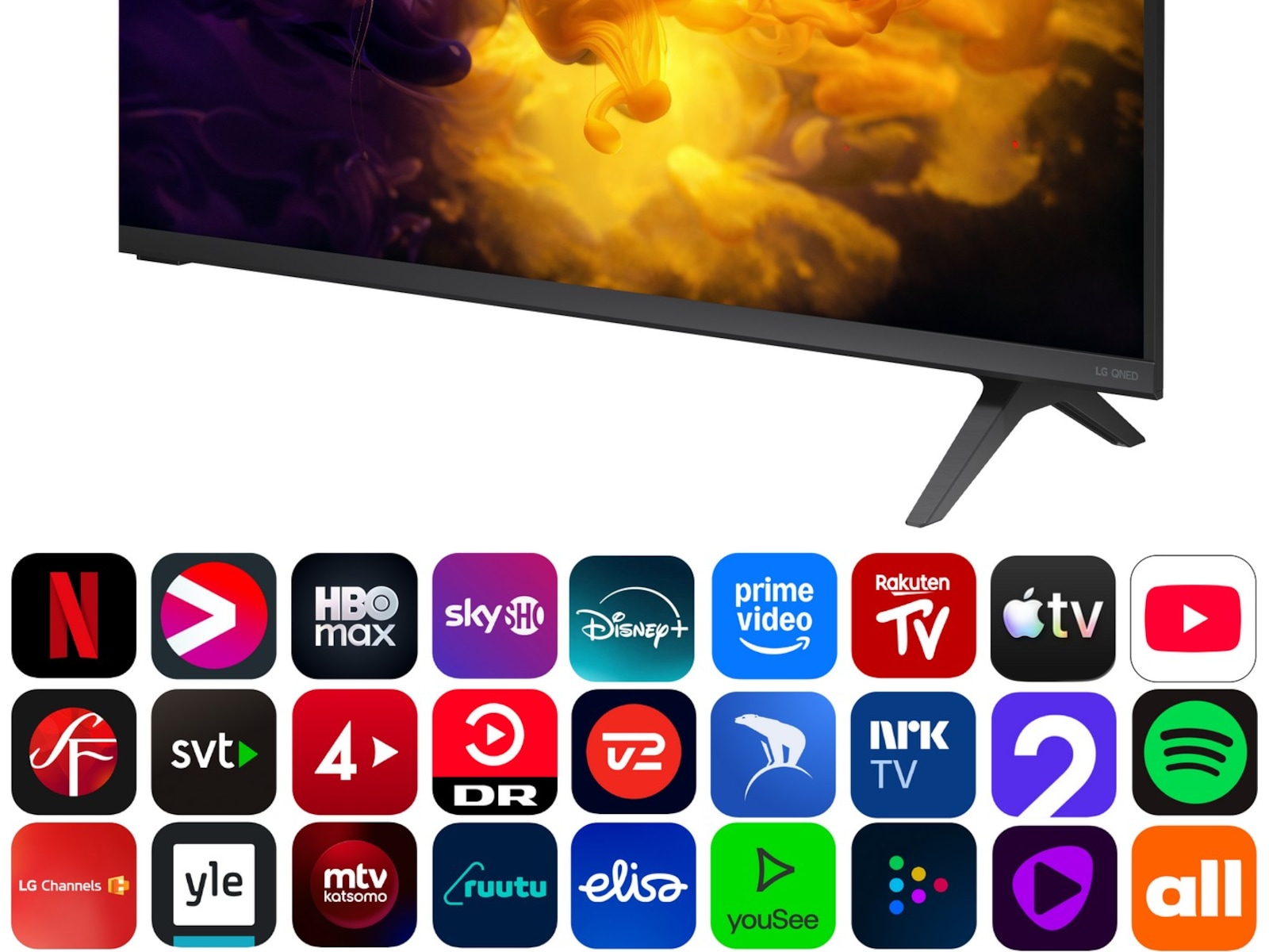 LG 43" QQNED70 MiniLED 4K Smart TV (2026) 20 - 49 tums TV