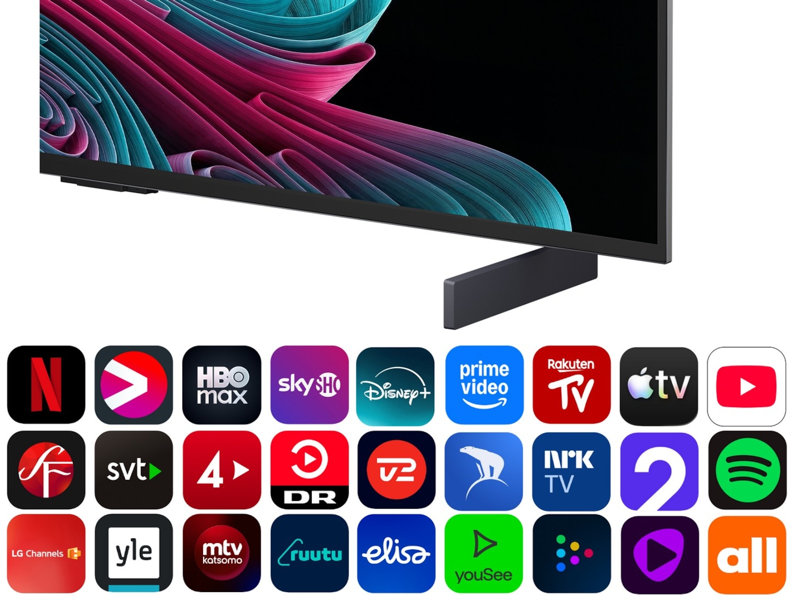 LG 42" C65 OLED Evo Smart TV (2026) 20 - 49 tums TV