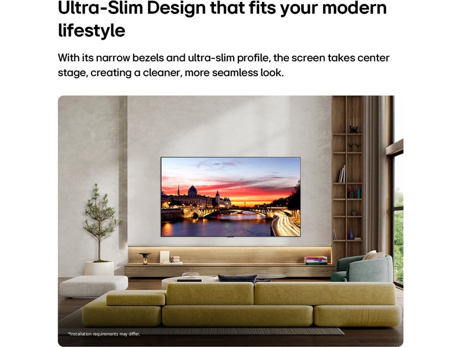 LG 55" C65 OLED Evo Smart TV (2026) 50 - 59 tums TV