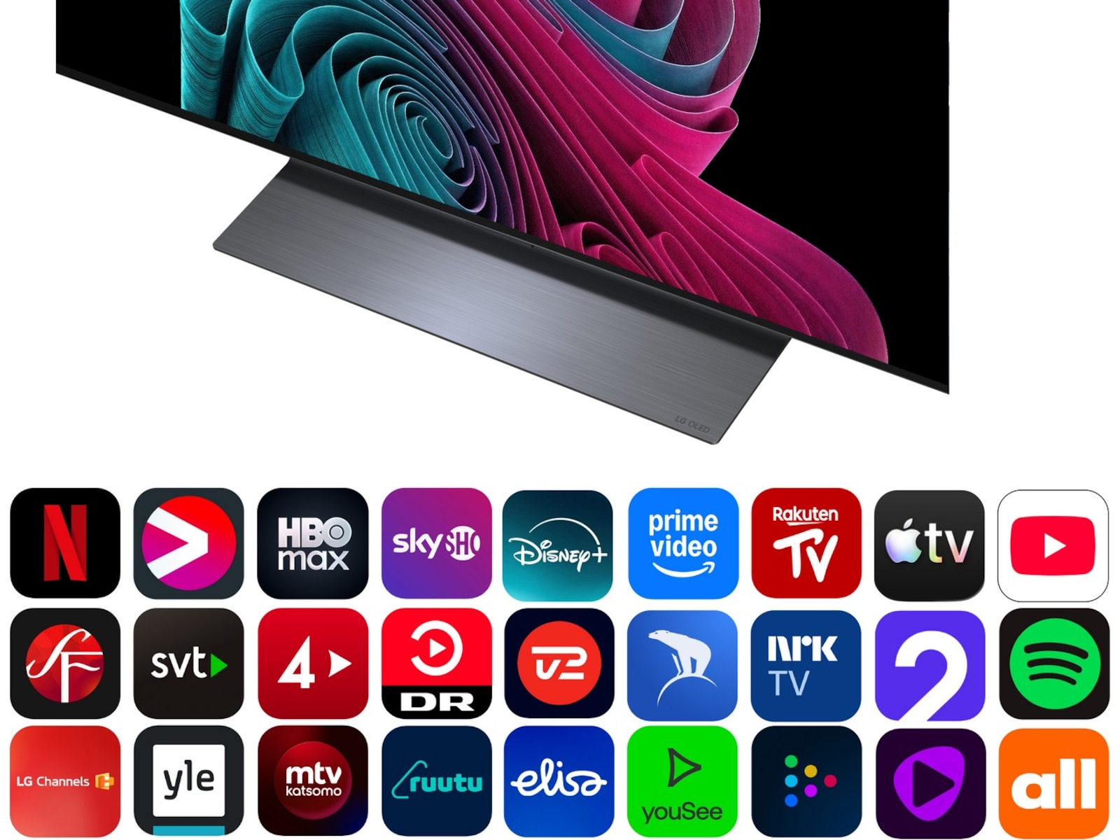 LG 55" C64 OLED evo 4K Smart TV (2026) 50 - 59 tums TV