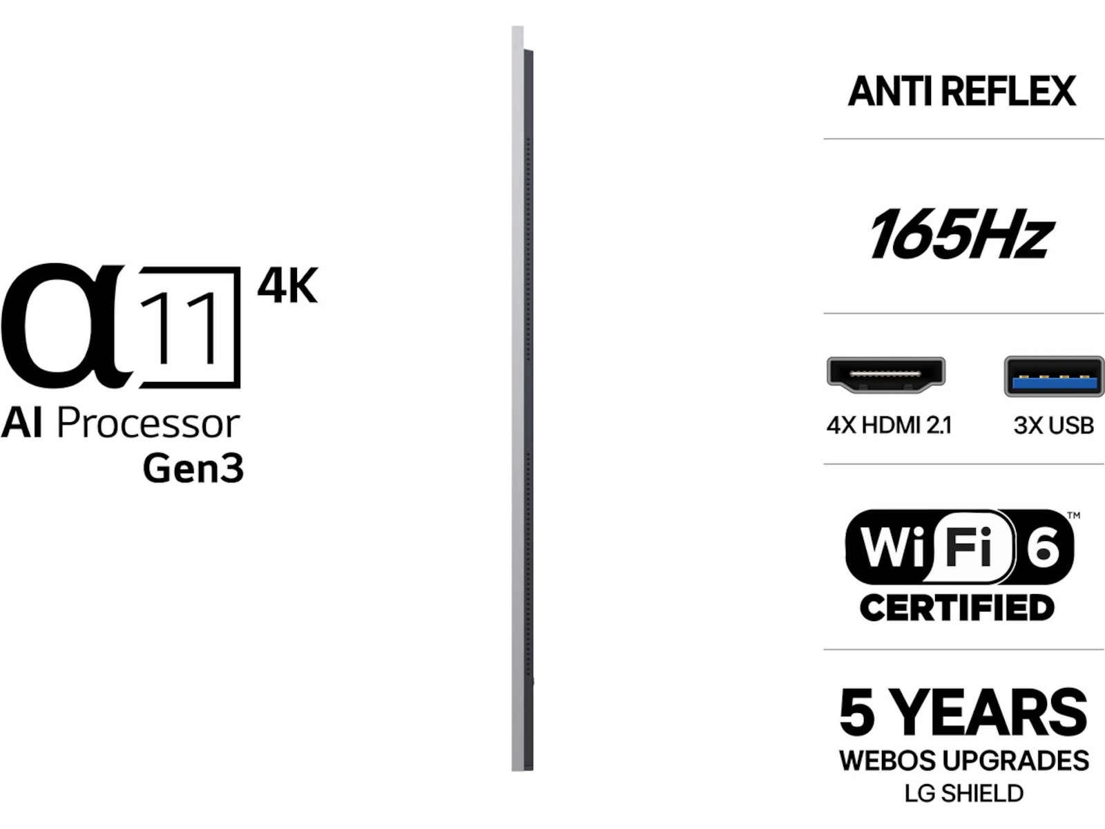LG 77" G64 OLED evo 4K Smart TV (2026) 70 - 79 tums TV