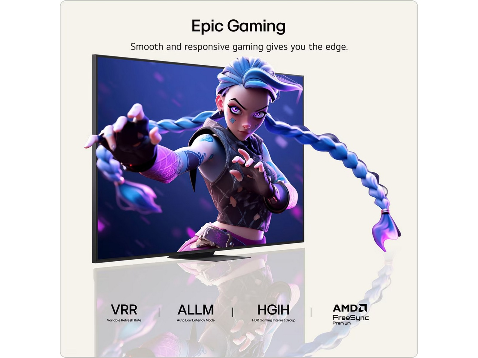 LG 100'' QNED evo AI 87B6 MiniLED 4K TV (2026) Över 80 tums TV