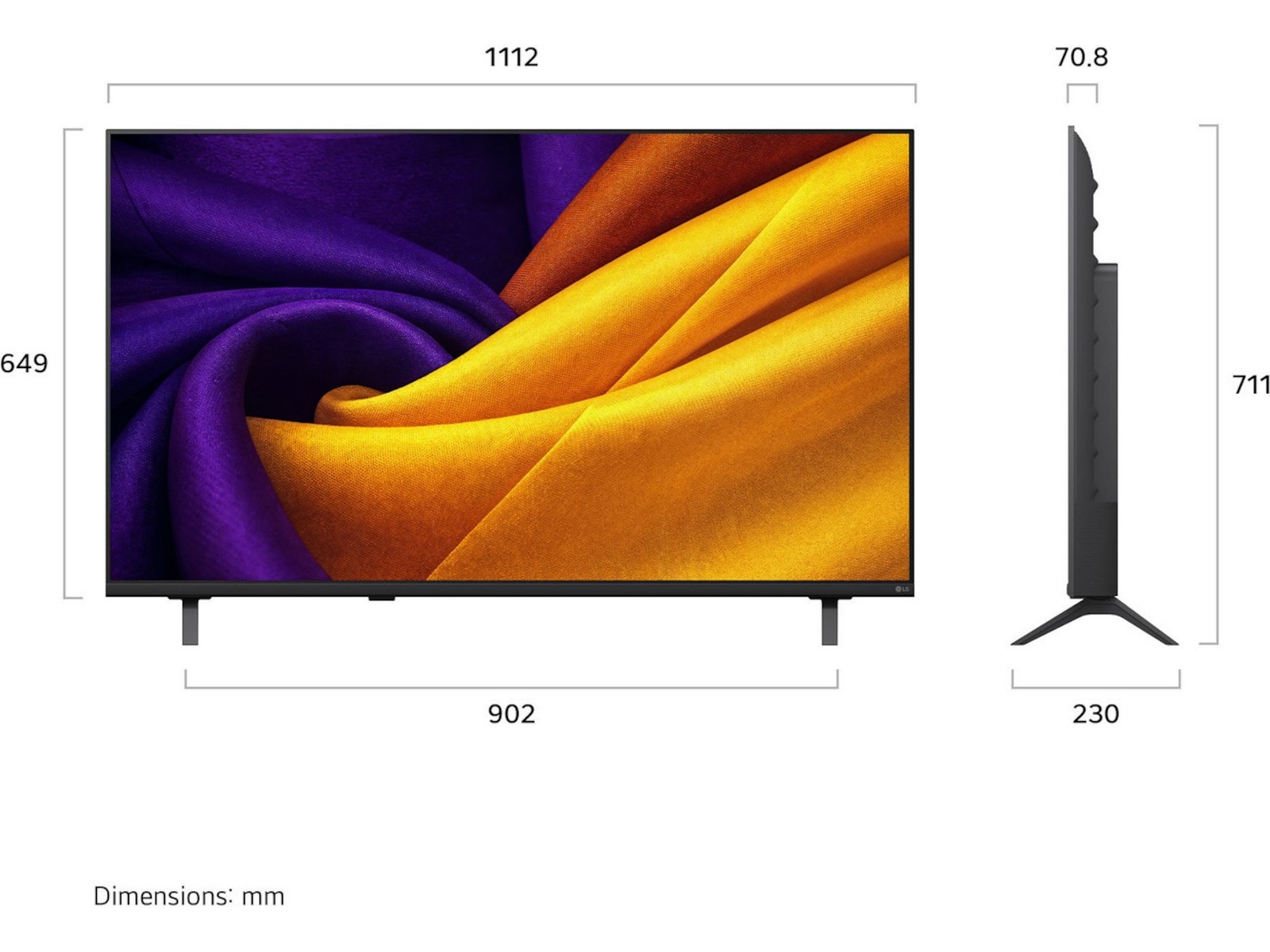 LG 50" NU90 Nano UHD Smart TV (2026) 50 - 59 tums TV