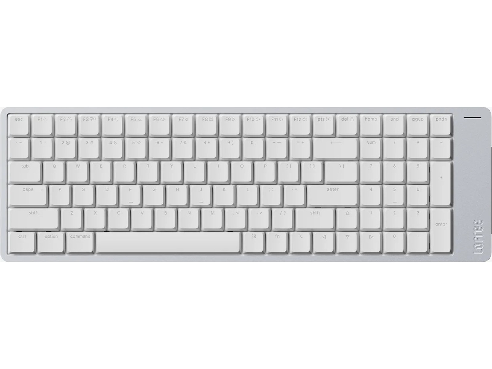 Lofree Flow 2 100 Kailh Surfer Linear Gamingkeyboard (vit) Gamingtangentbord