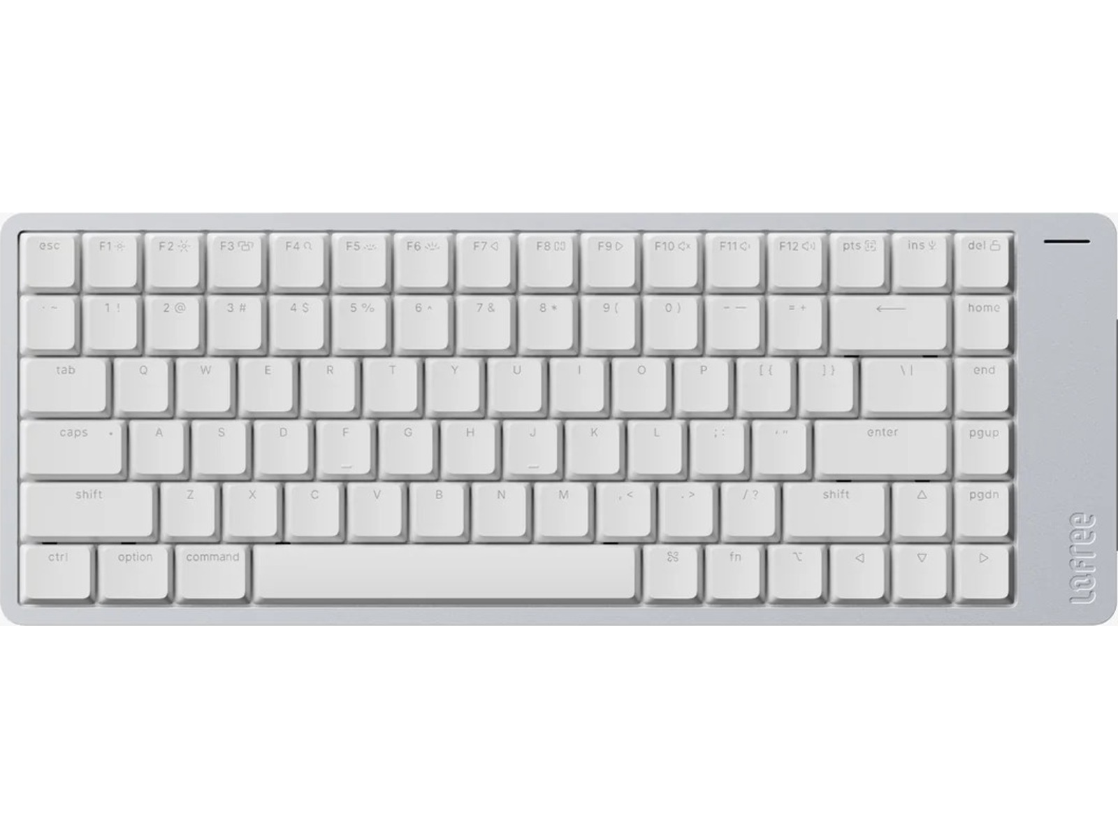 Lofree Flow 2 84 Kailh Surfer Linear Gamingtangentbord (vit) Gamingtangentbord