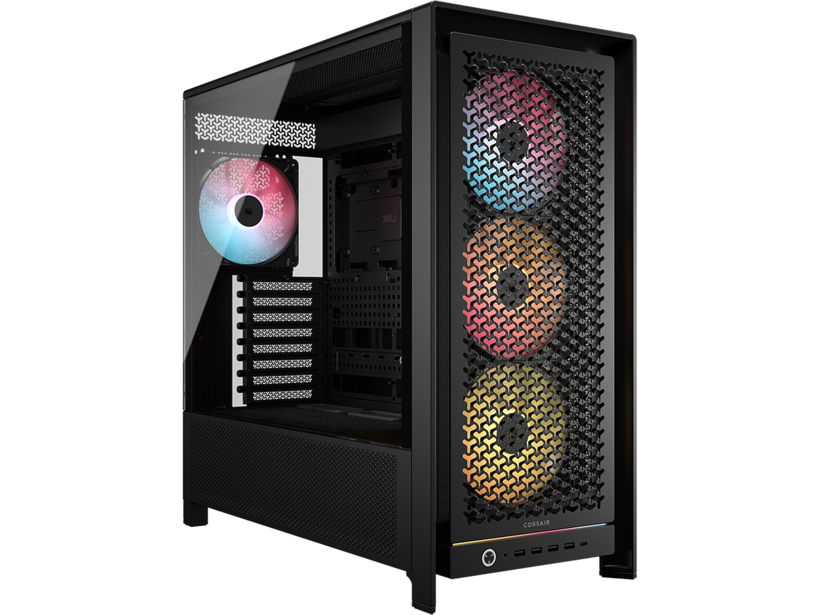 Corsair FRAME 5000D RS ARGB Mid Tower (svart) -B-Grade Demo övrigt