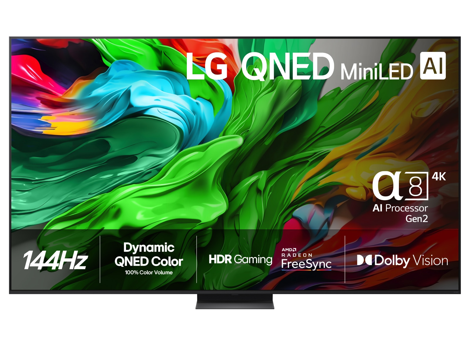 LG 100" QNED86 AI 4K MiniLED Smart TV (2025) + Soundbar Över 80 tums TV