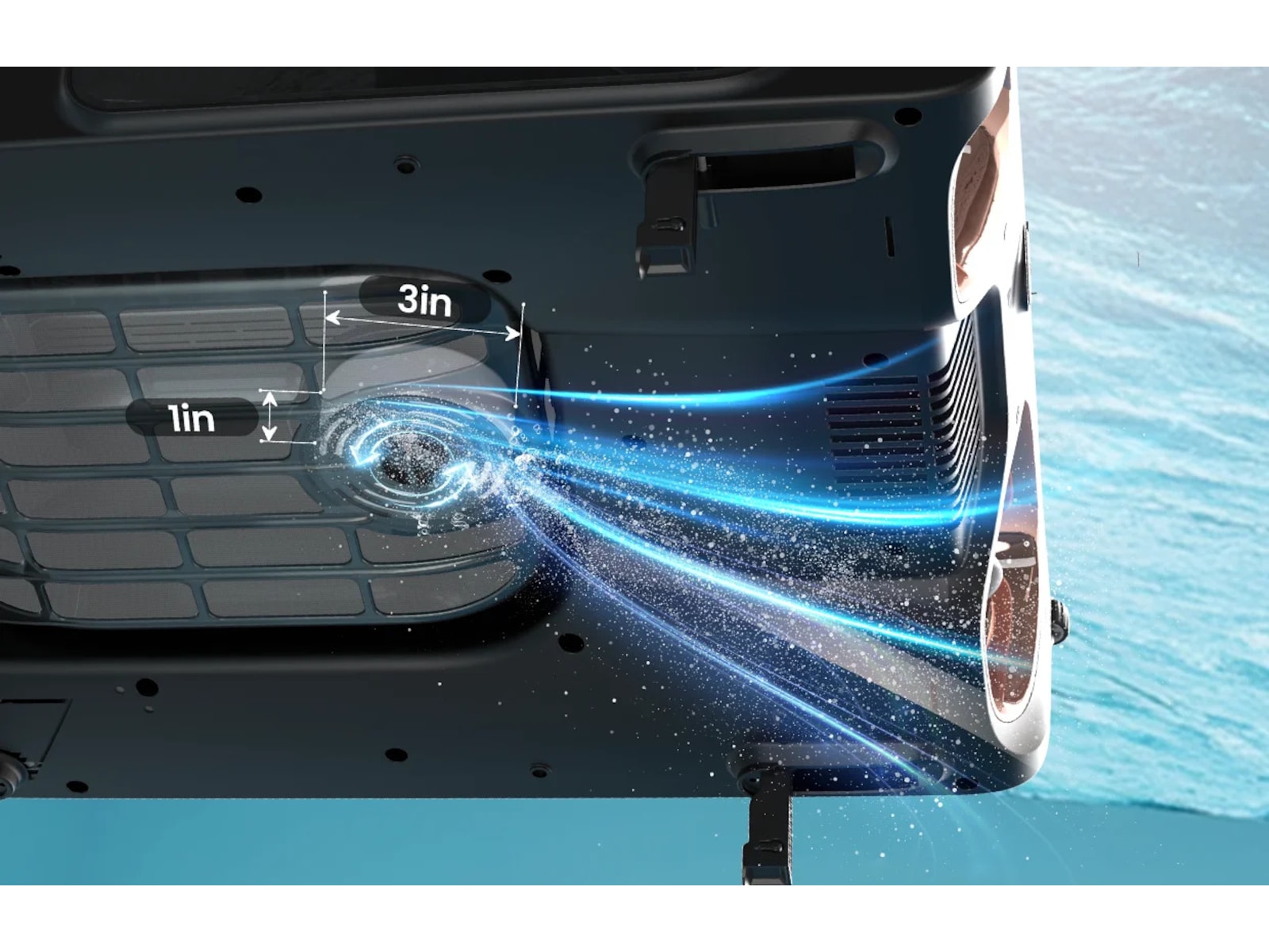 Aiper EcoSurfer S2 Bassängskimmare med solcellsladdning Fönstertvättar