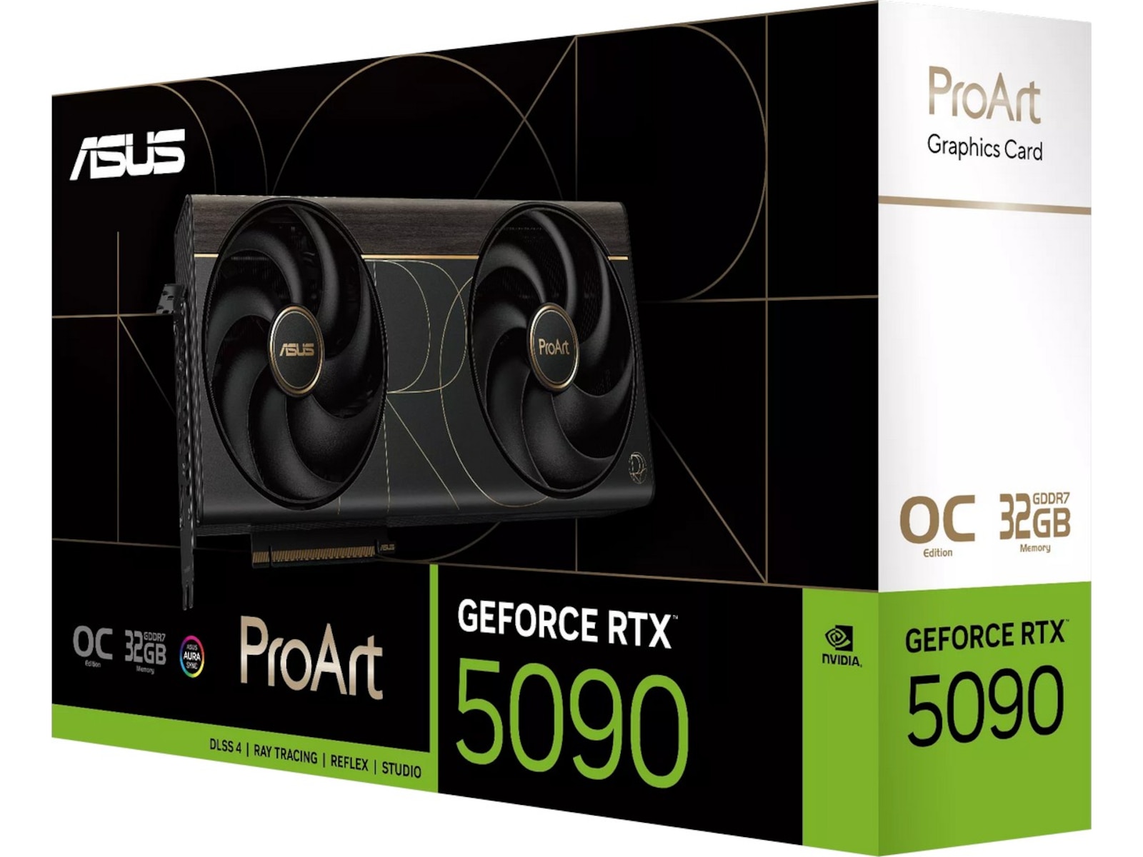 Asus ProArt GeForce RTX 5090 OC Grafikkort