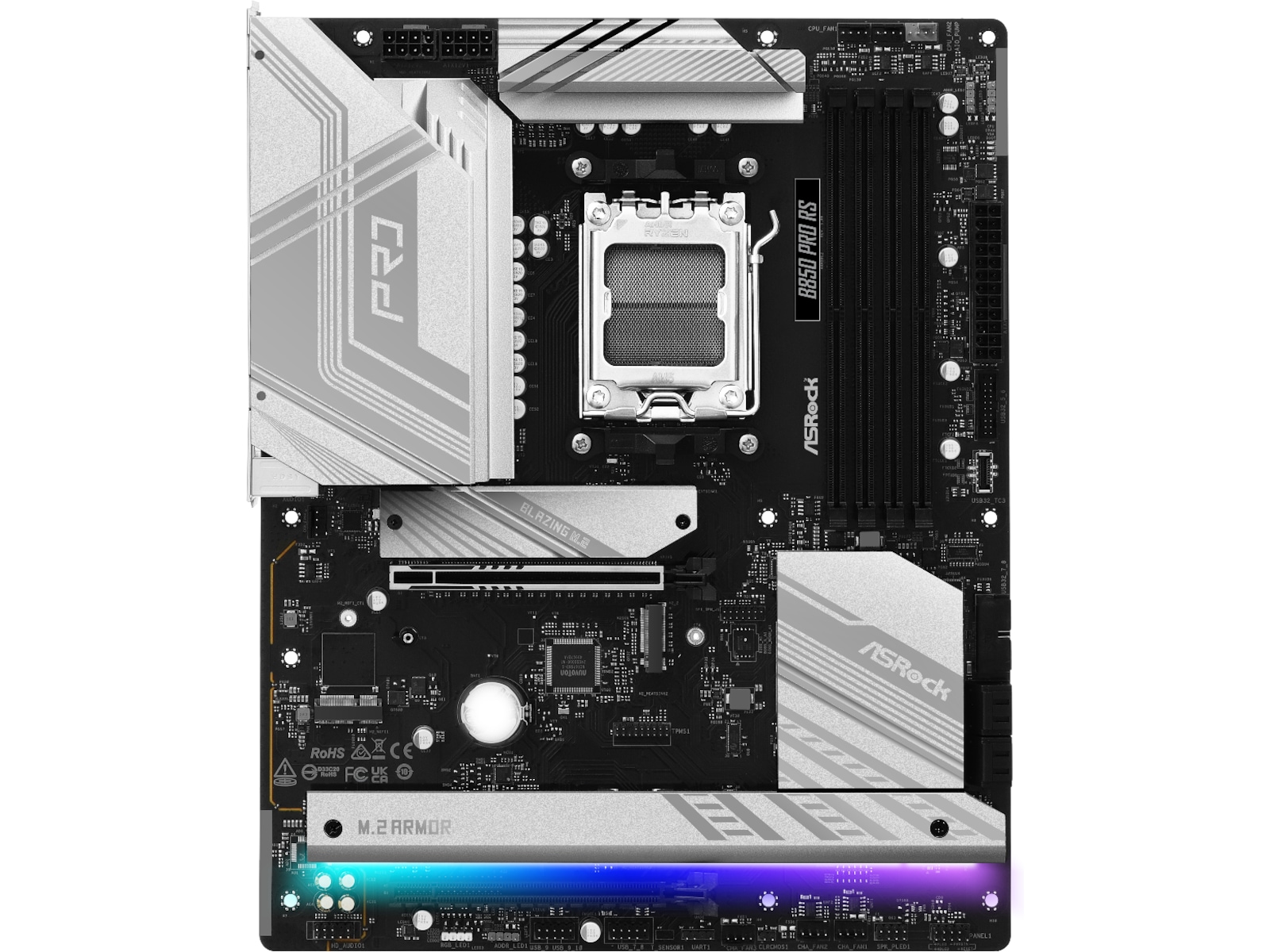 ASRock B850 Pro RS Moderkort -B-Grade Demo moderkort