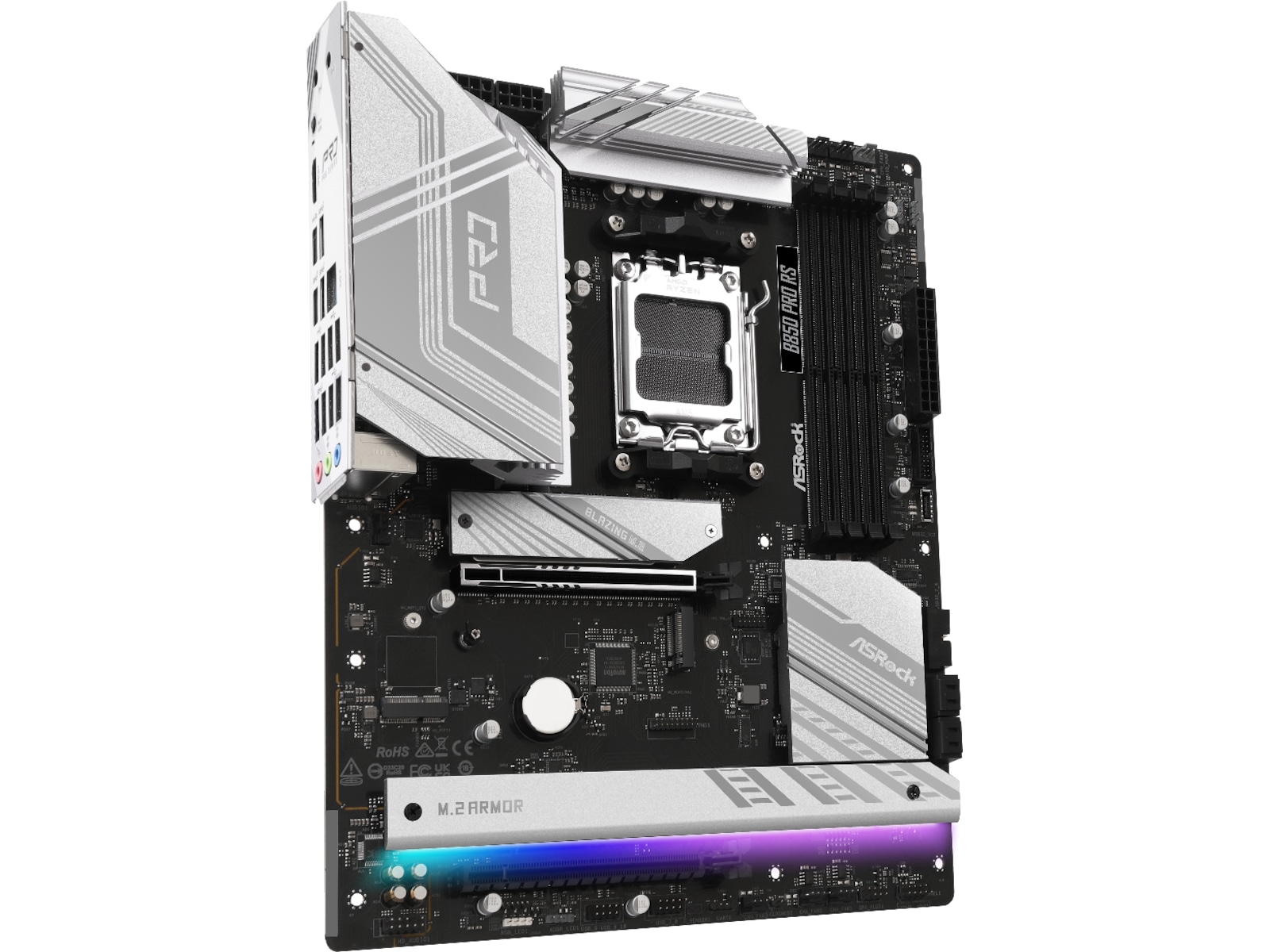 ASRock B850 Pro RS Moderkort -B-Grade Demo moderkort