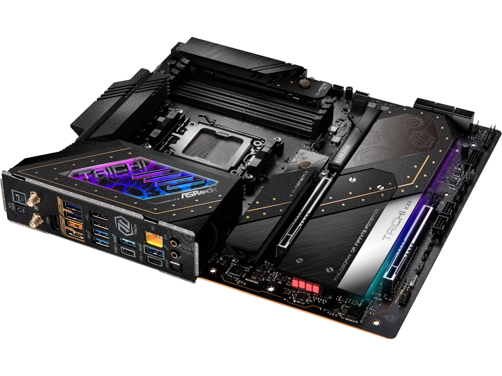 ASRock X870E Taichi Moderkort -B-Grade Demo moderkort