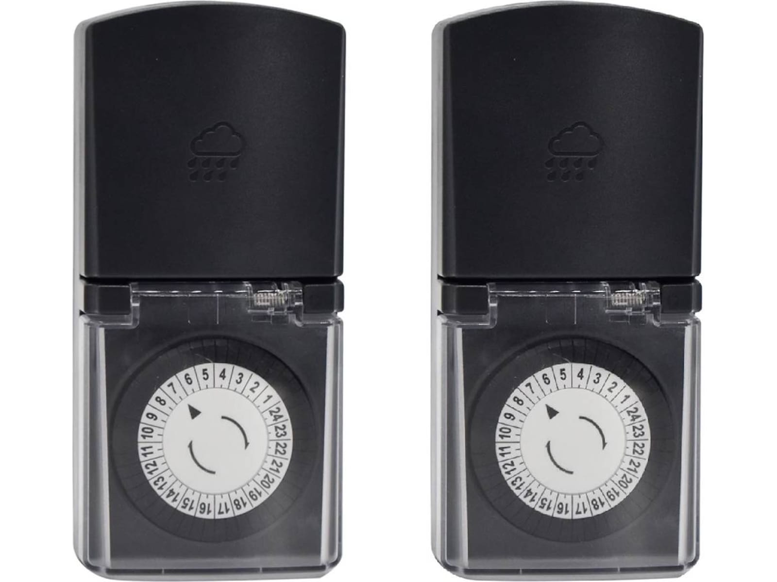 ON TIM 200 jordad timer utomhus 2-pack Strömkablar