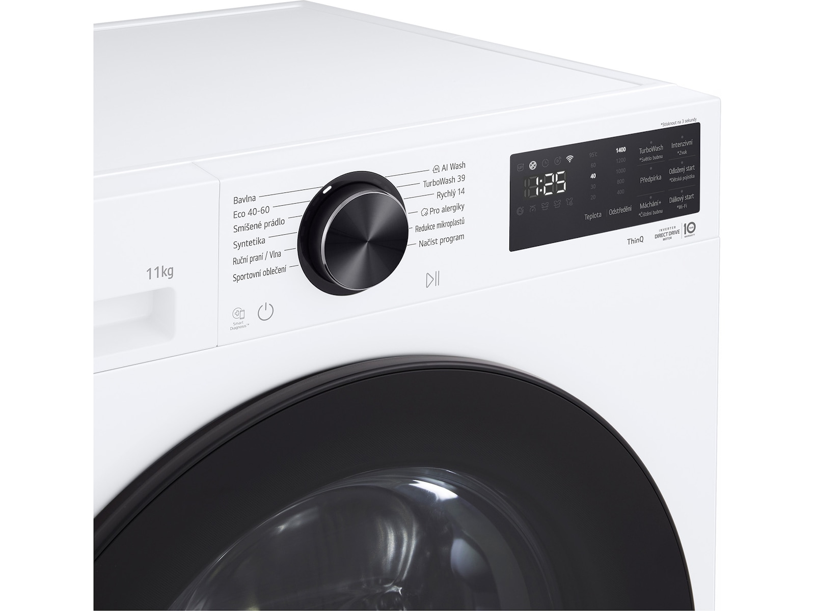 LG F4X5011TLB Tvättmaskin 11kg (vit) Tvättmaskin