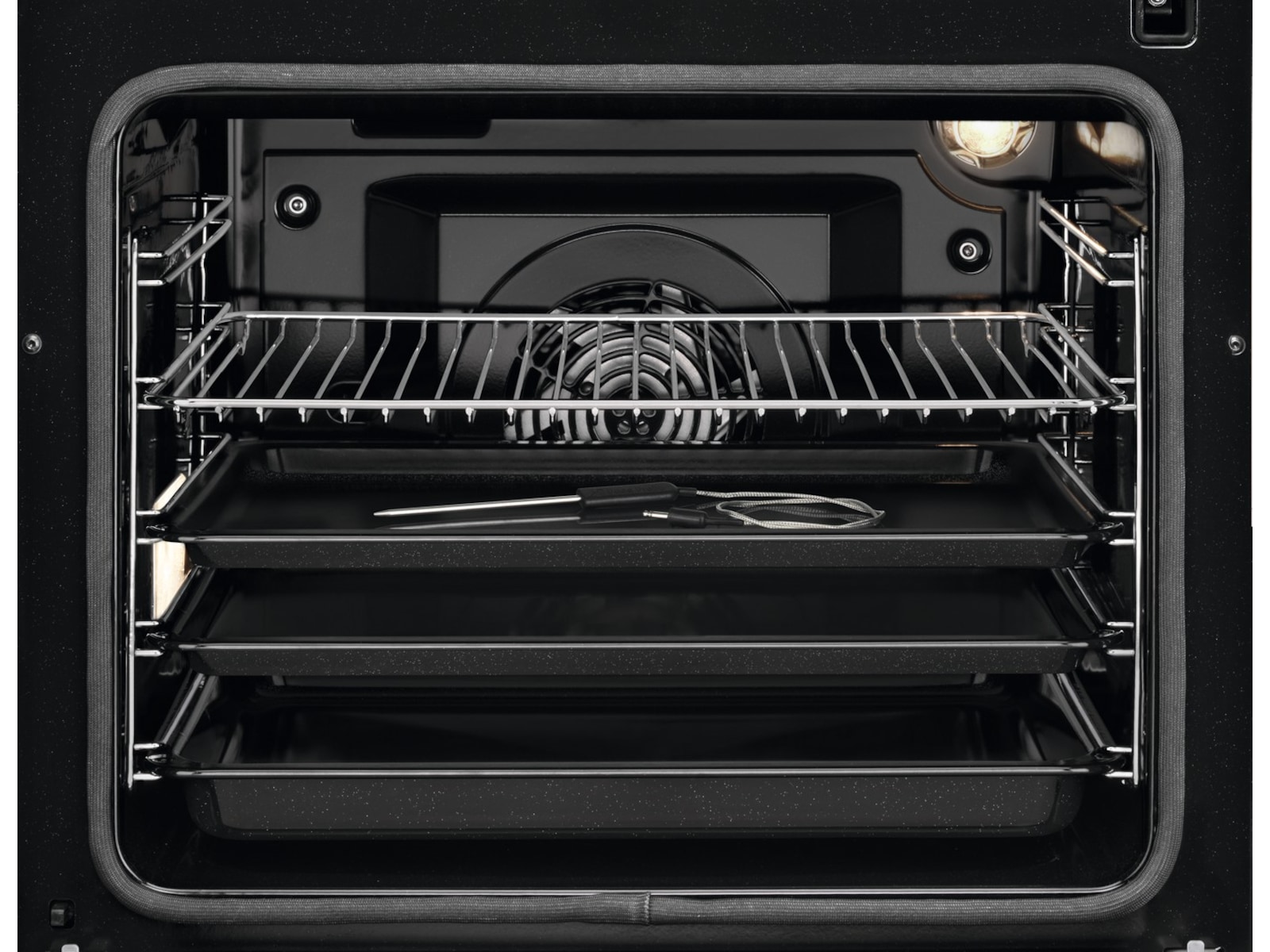 Electrolux 600 SteamBake induktion 60 cm pyrolys (vit) Spis