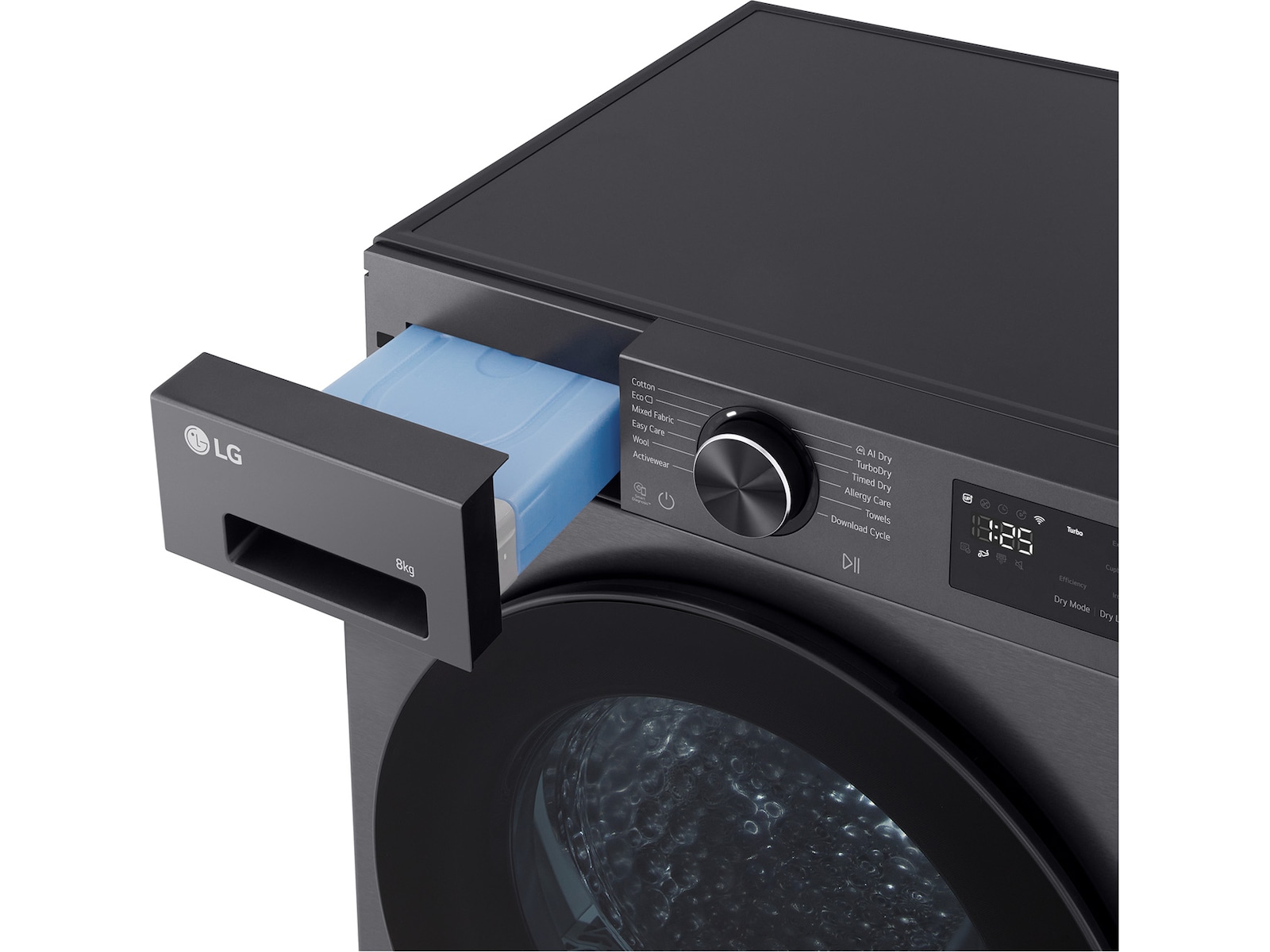 LG RHX5008TBB torktumlare 8kg (vit) Torktumlare