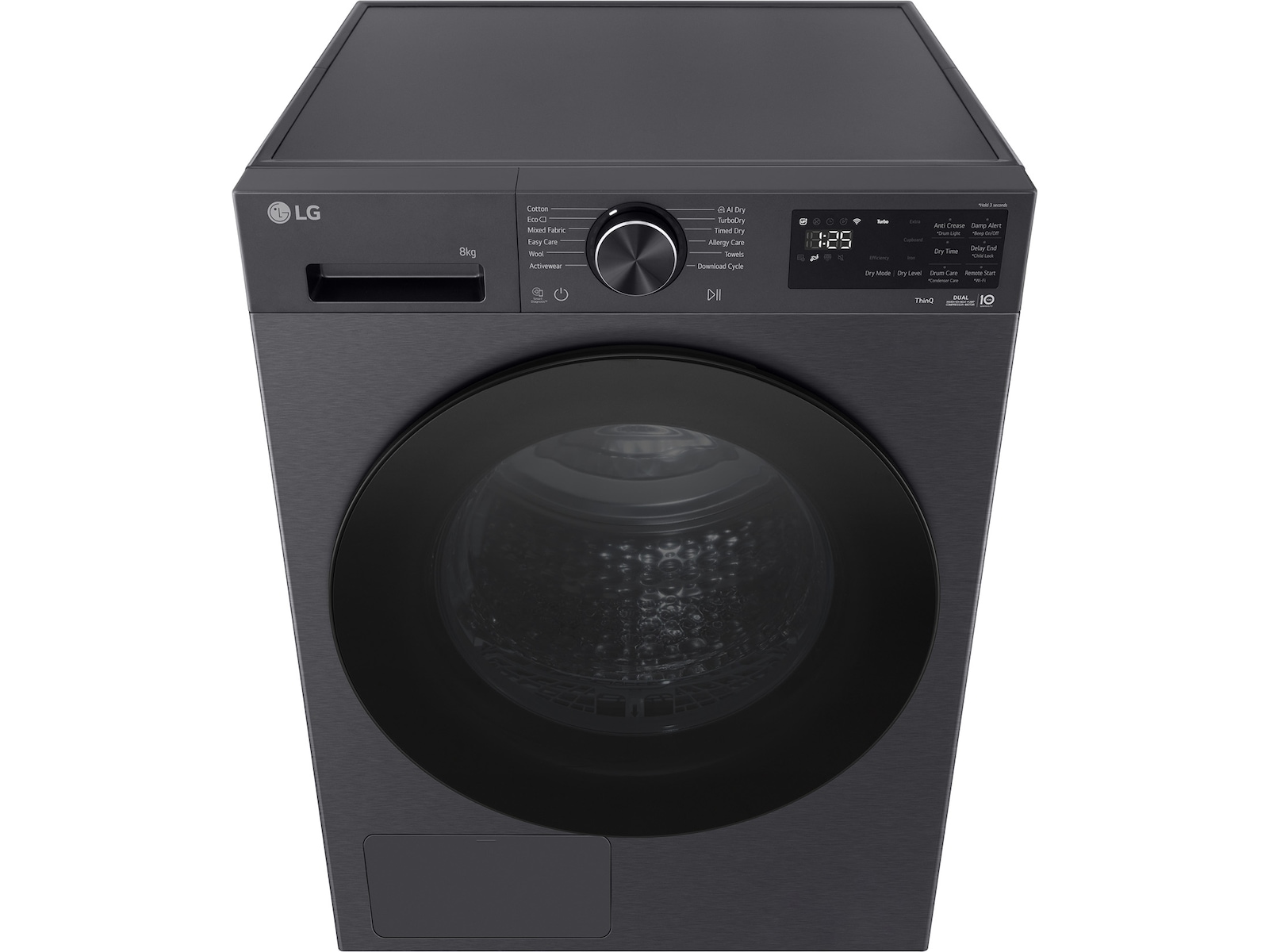 LG RHX5008TBB torktumlare 8kg (vit) Torktumlare