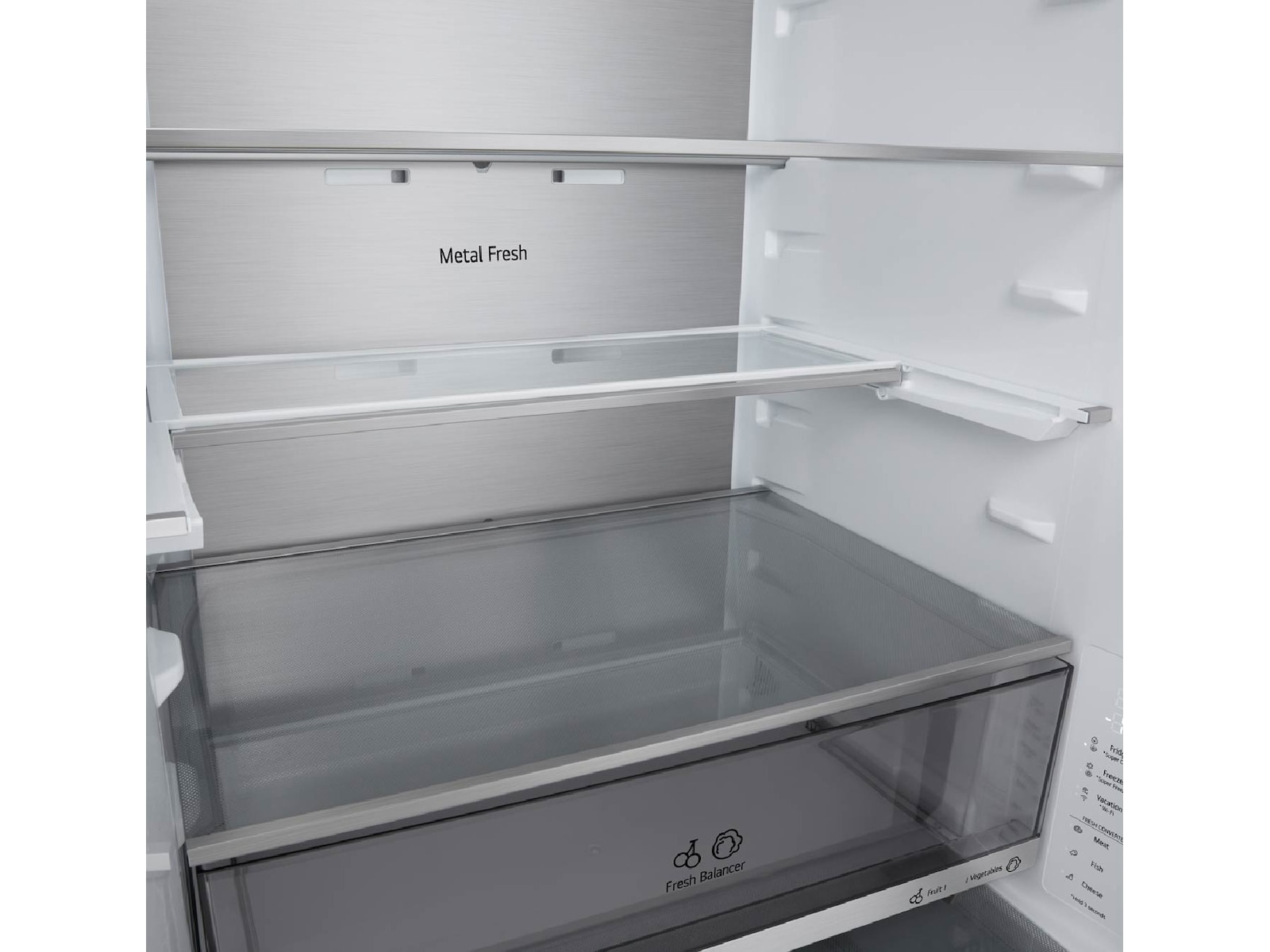 LG GBBS727CMB Kylskåp med frysfack 2.03M (Metal Sorbet) Kyl & frys kombiskåp