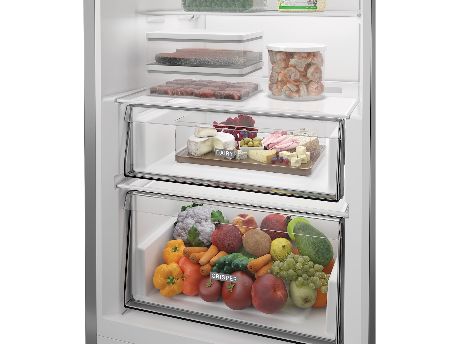 Whirlpool WHMLF 6442 XP41 Kylskåp (inox) Kylskåp