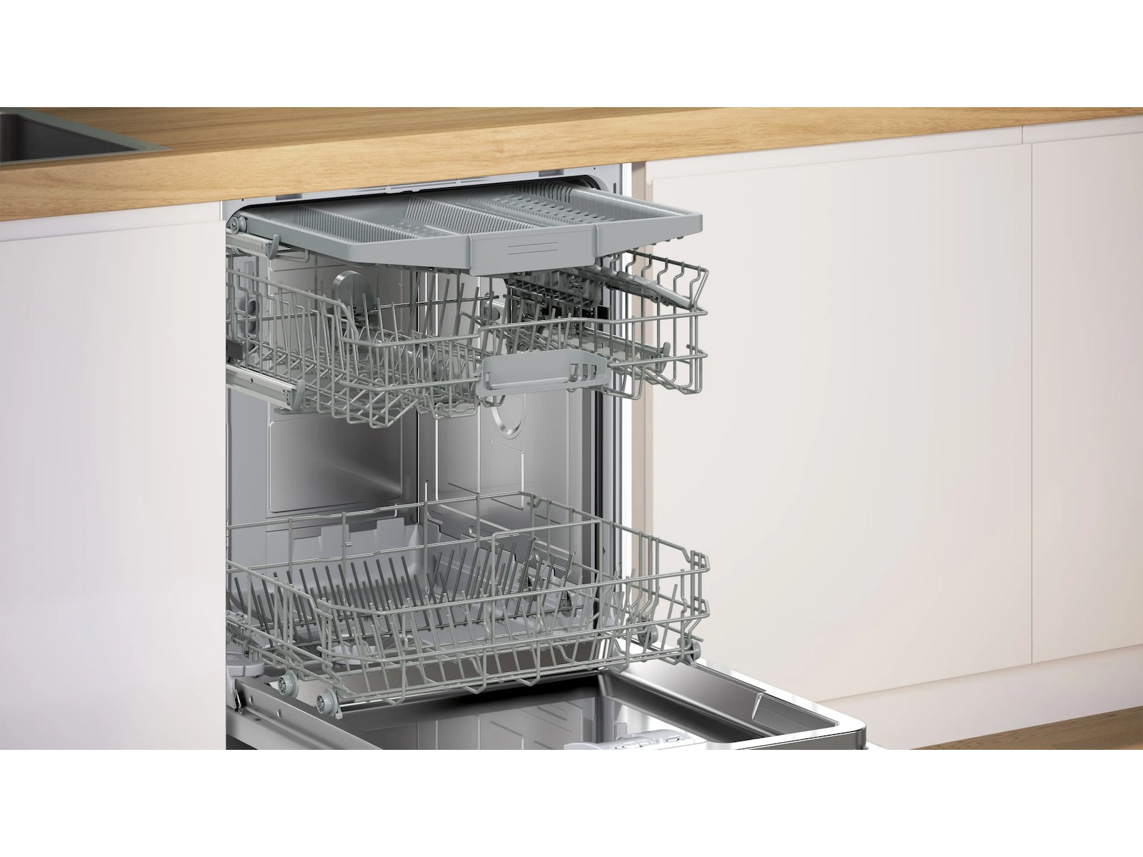Bosch SMU2HVW06E Serie 2 Diskmaskin (vit) Underbyggd diskmaskin
