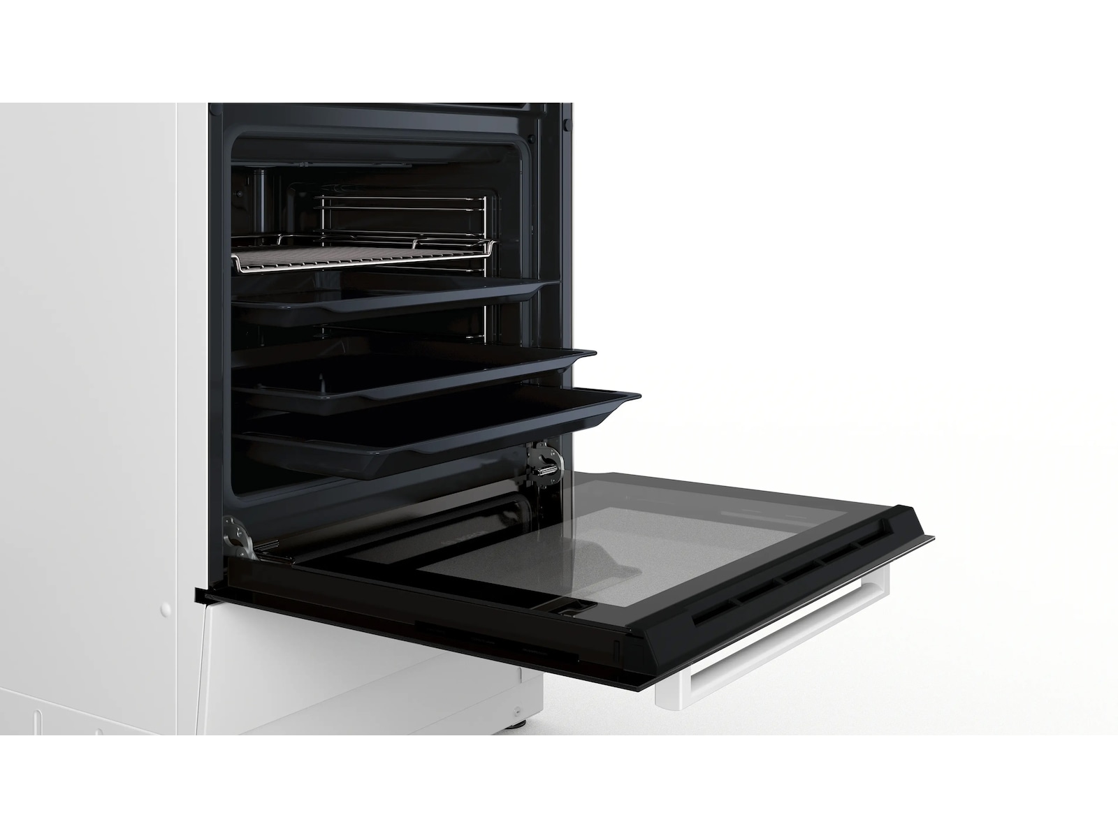 Bosch Serie 2 Spis 60cm Glaskeramik (Vit) Spis