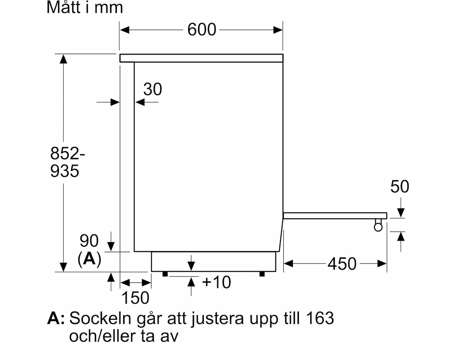 Bosch Serie 2 Spis 60cm Glaskeramik (Vit) Spis