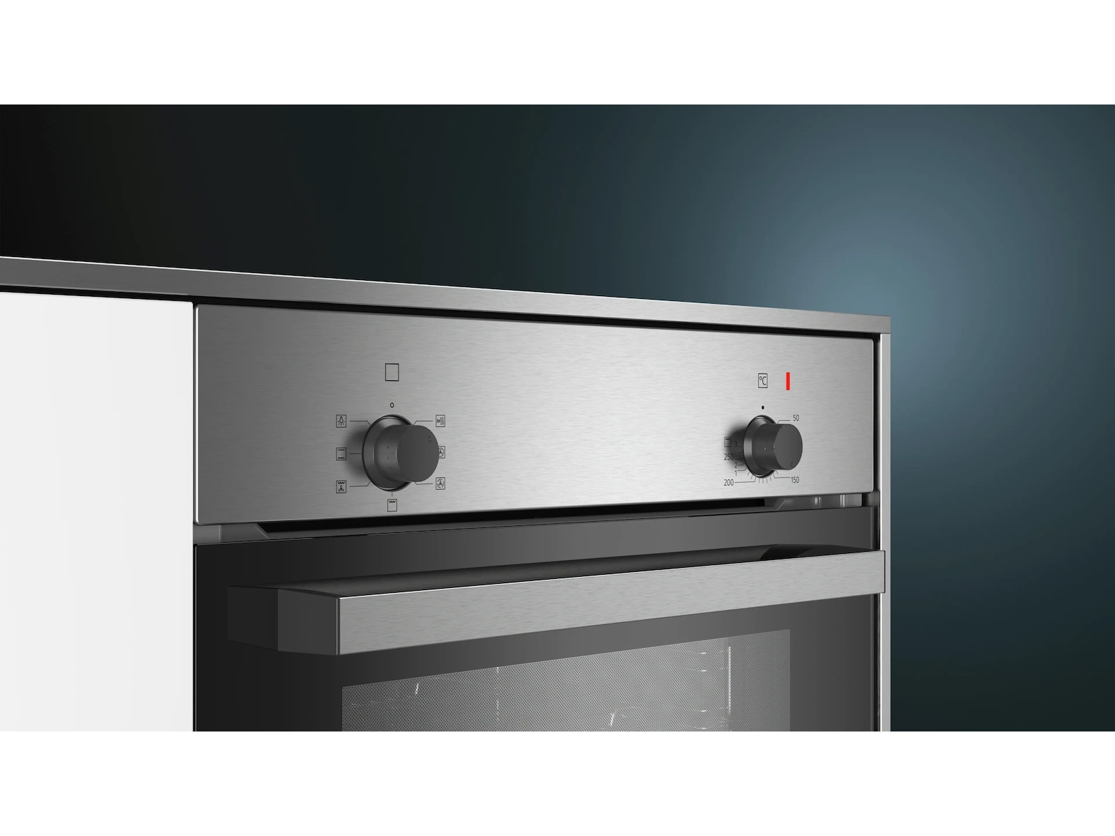 Siemens HB010FBR1S IQ100 Inbyggnadsugn (Rostfritt stål) Ugn