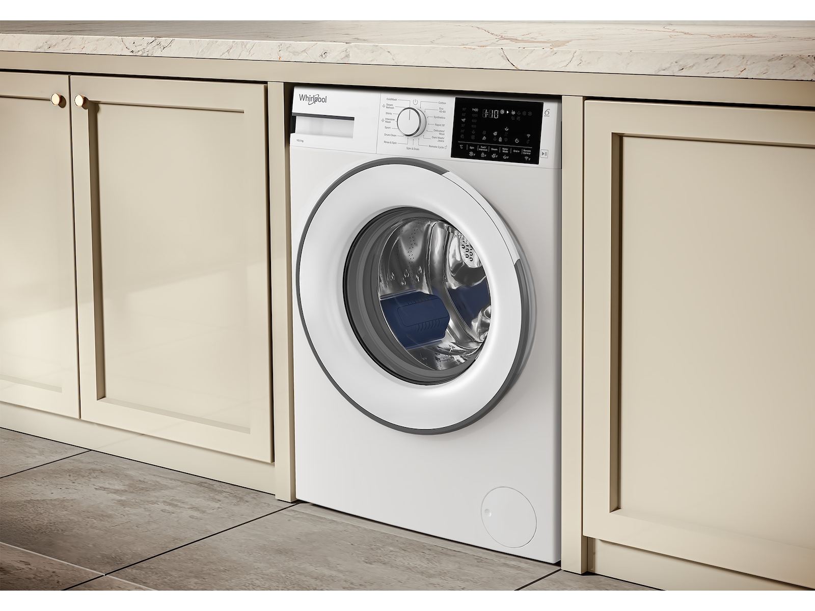 Whirlpool frontmatad tvättmaskin Tvättmaskin