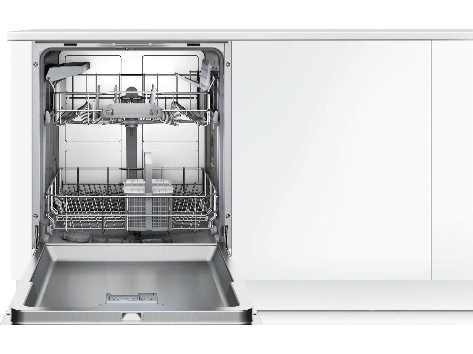 Bosch SMV41D10EU Serie 4 Helintegrerad Diskmaskin (vit) Integrerad diskmaskin