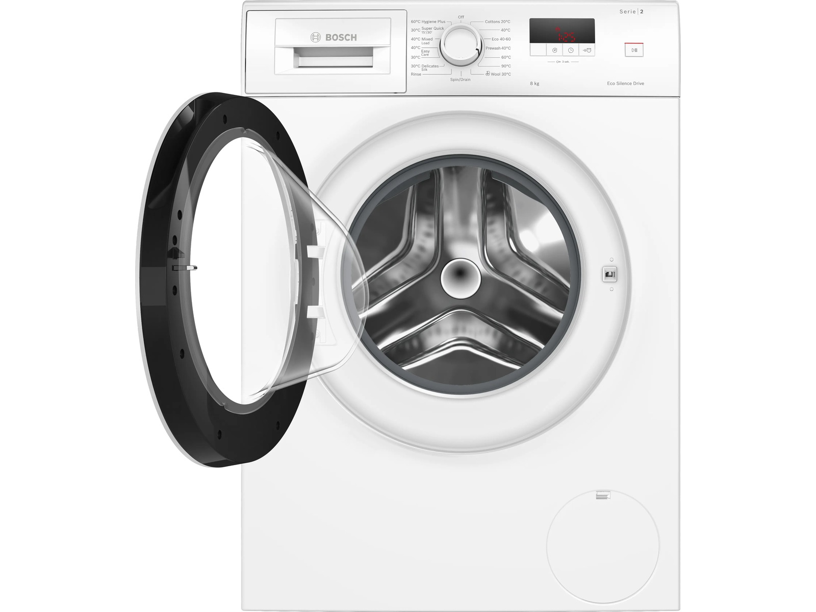 Bosch WGE03400SN Serie 2 Tvättmaskin (vit) Tvättmaskin