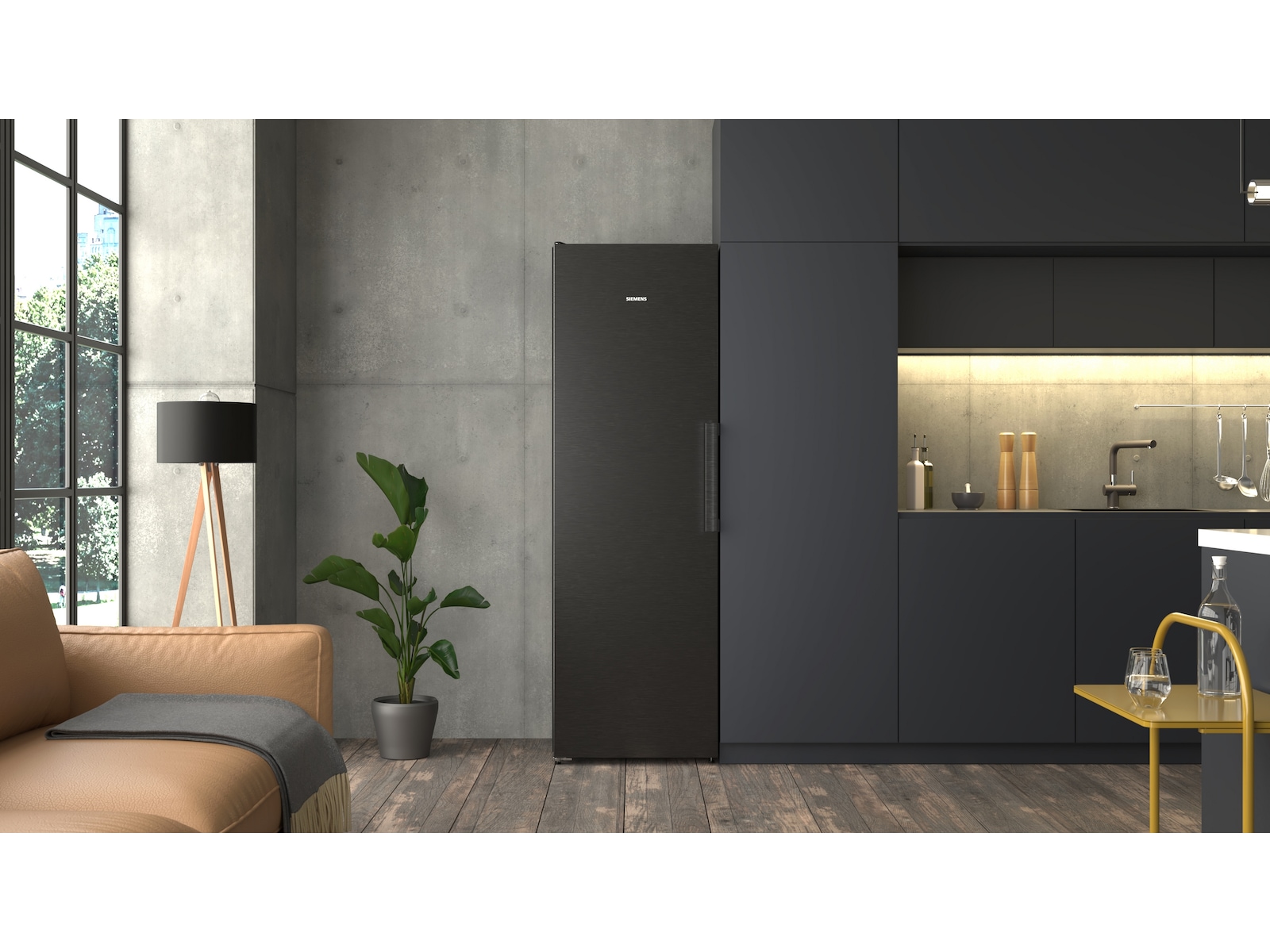 Siemens KS36NVXCG iQ300 Kylskåp (dark inox) Kylskåp