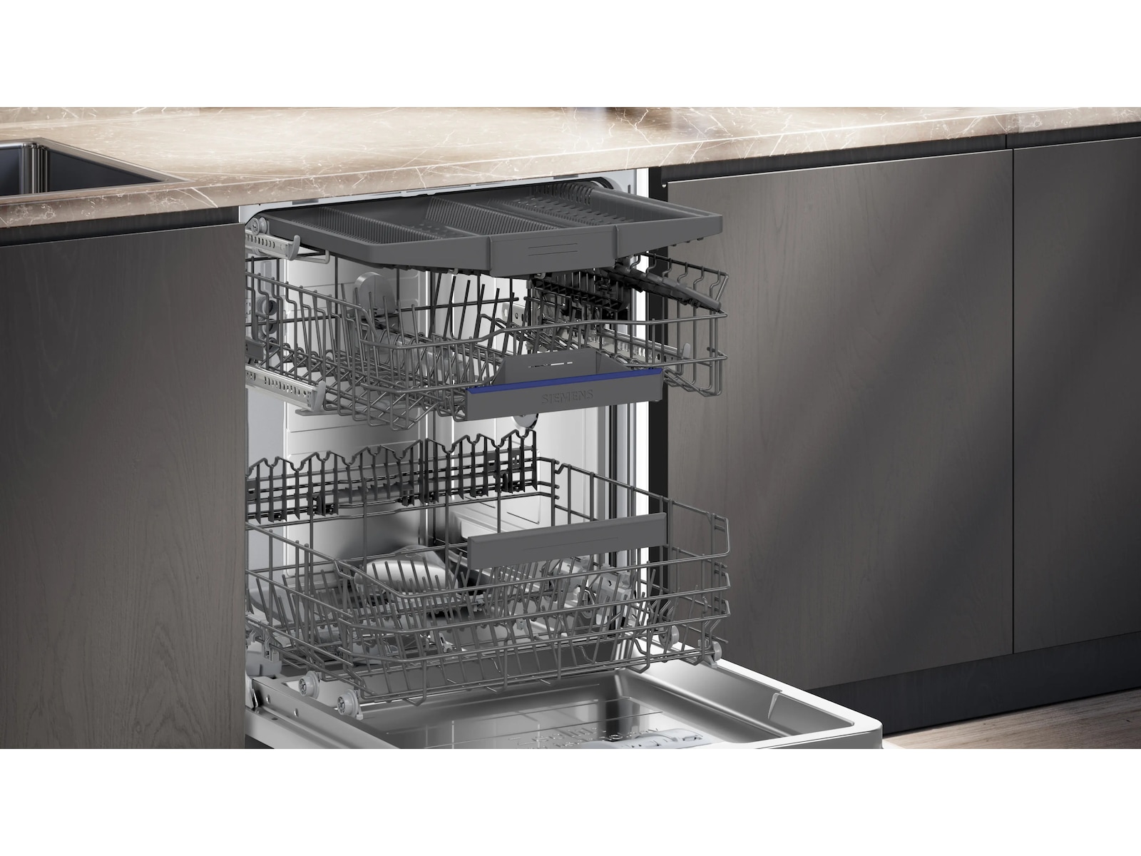 Siemens iQ500 Underbyggd diskmaskin 60 cm (Vit) Underbyggd diskmaskin