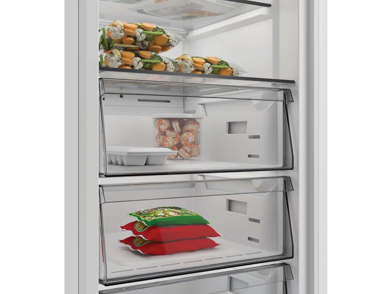 Whirlpool WHMFF 6312 W4 fristående Frys (vit) Frysskåp