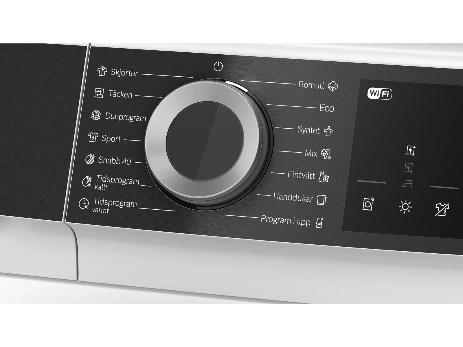 Bosch WQK2420LSN Serie 6 Värmepumpstorktumlare 9 kg (vit) Torktumlare