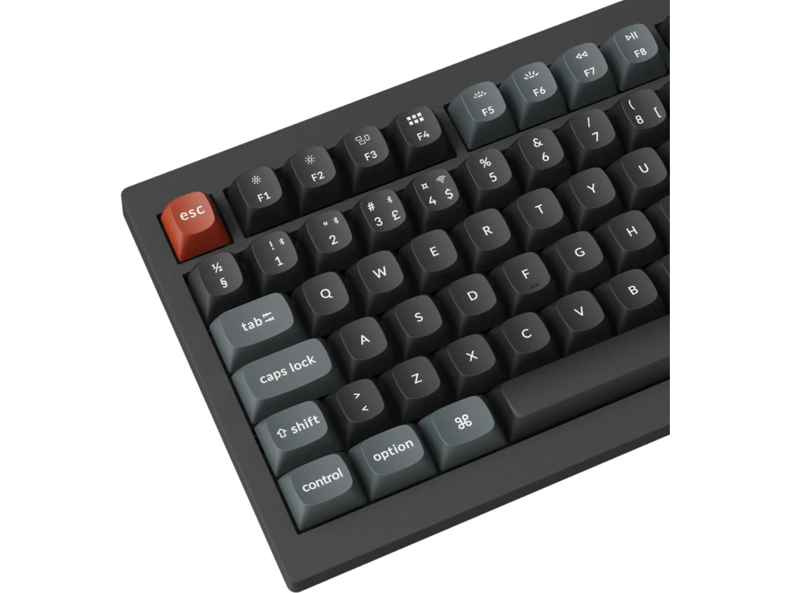 Keychron V1 Ultra 75% 8K Brown Trådlöst Gamingtangentbord Gamingtangentbord