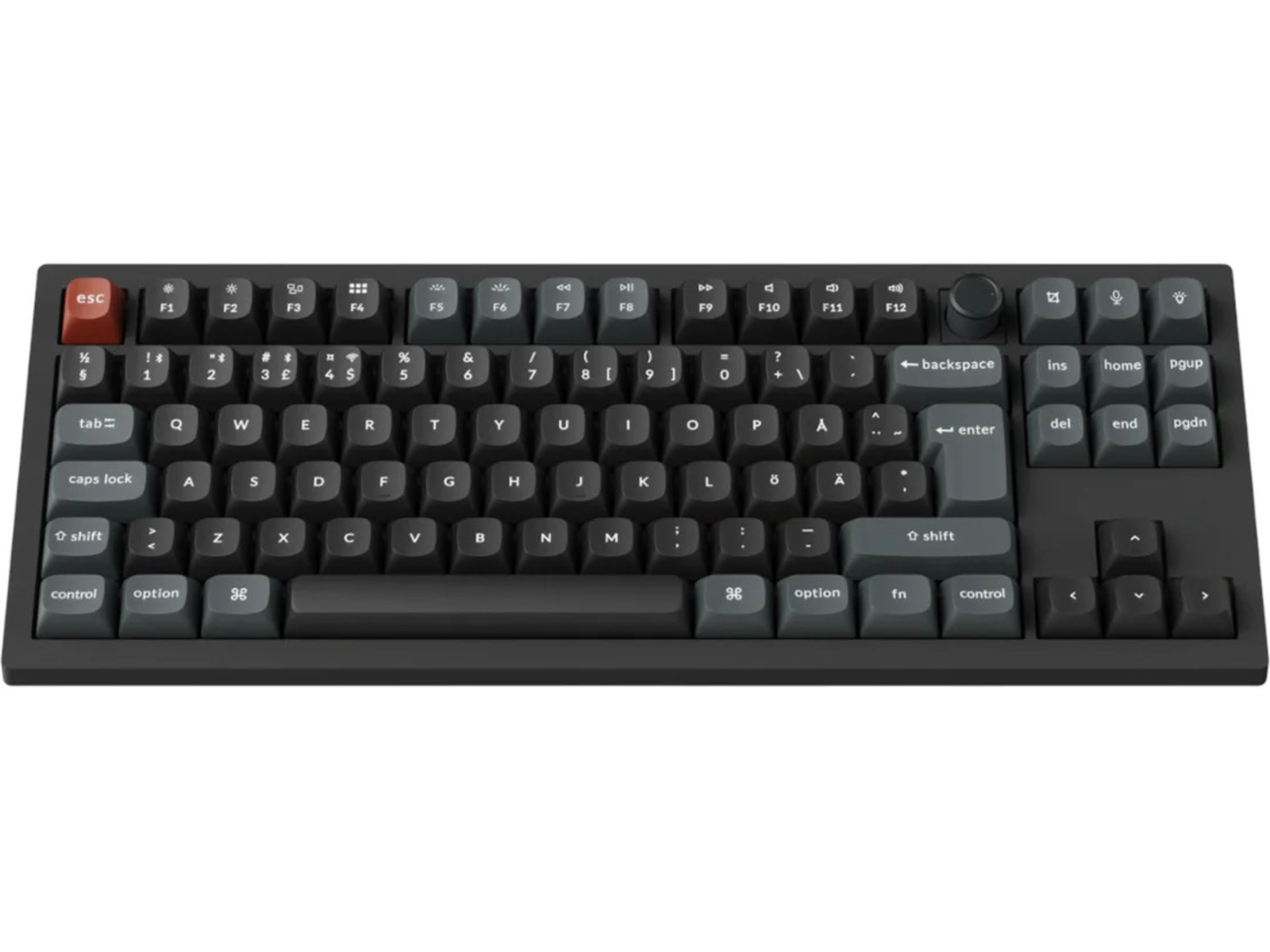 Keychron V3 Ultra 80% 8K Brown Trådlöst Gamingtangentbord Gamingtangentbord