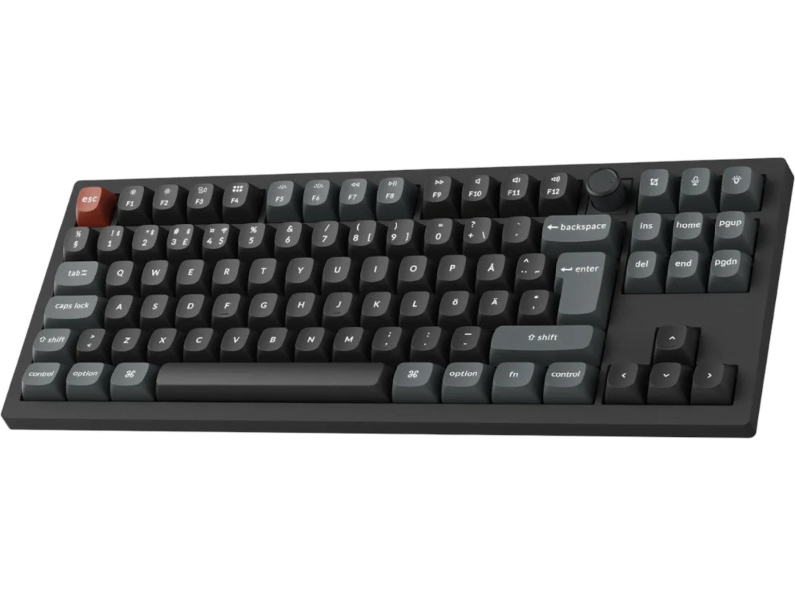 Keychron V3 Ultra 80% 8K Red Trådlöst Gamingtangentbord Gamingtangentbord