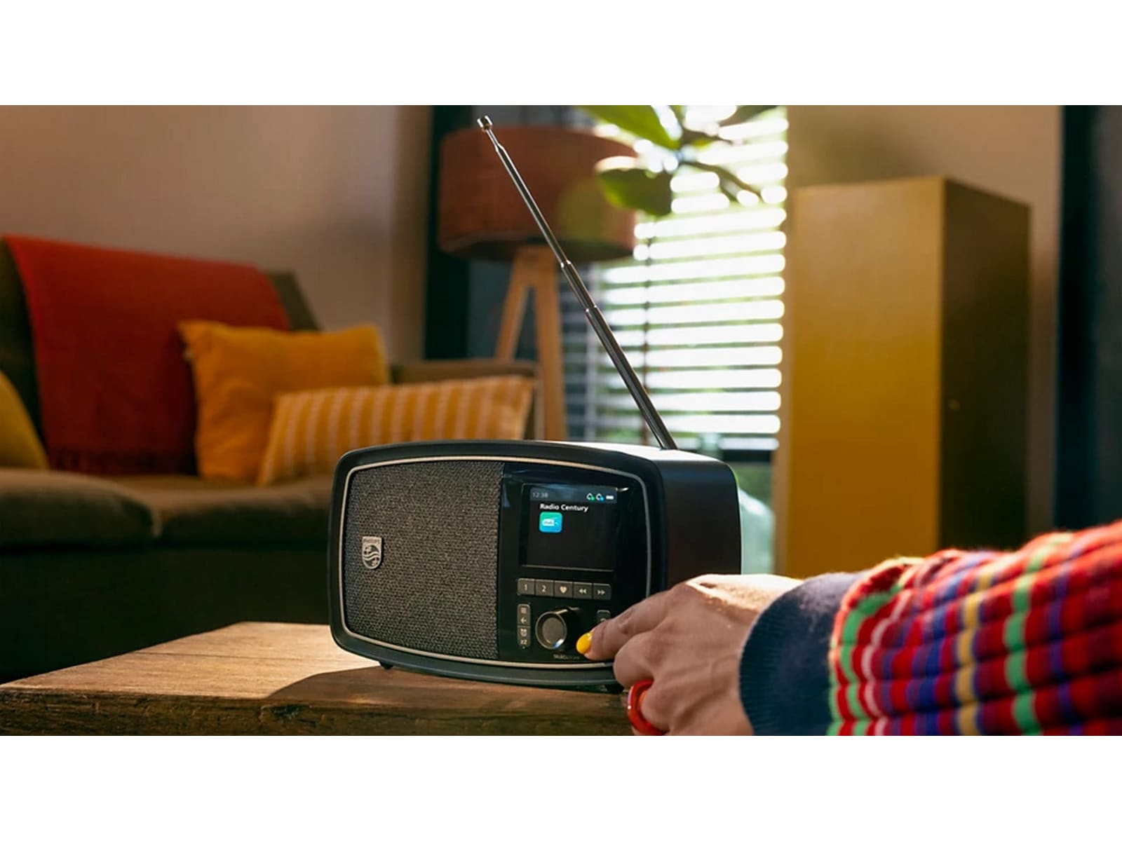 Philips TAV2000DB Retro Bärbar radio Radio & musikspelare
