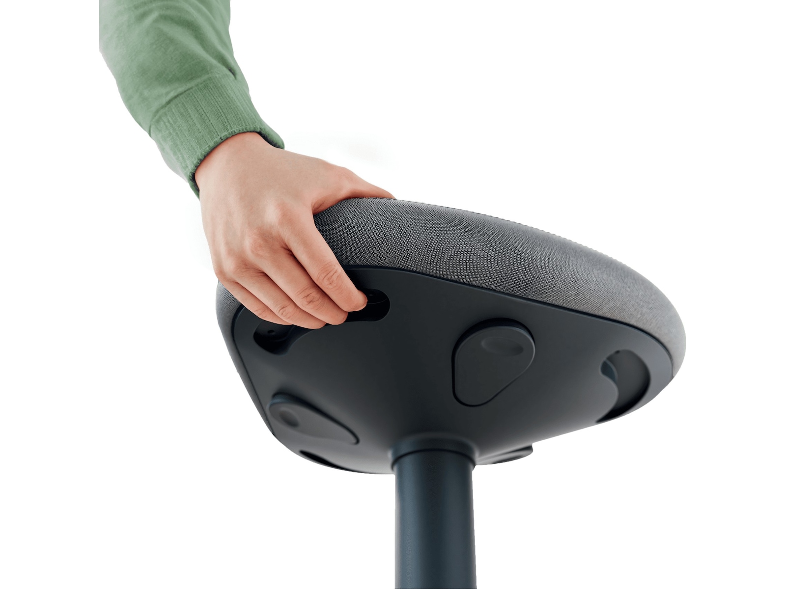 Leitz Ergo Active Balance stol med komfortsits (mörkgrå) -B-Grade Demo övrigt