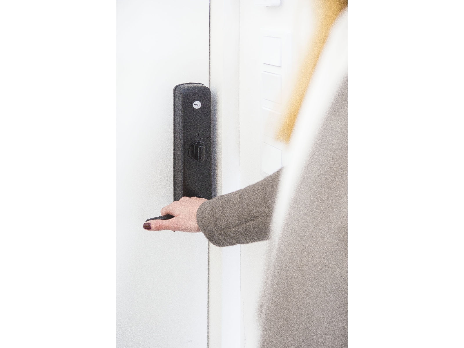 Yale Doorman Classic Home (svart) Elektroniskt dörrlås