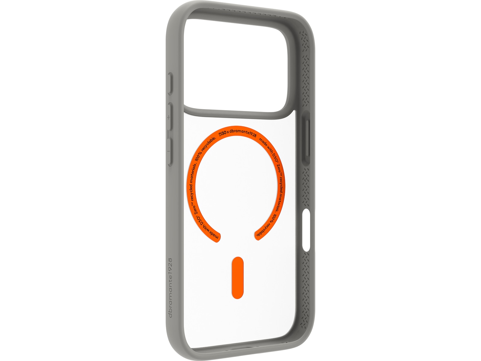 dbramante1928 iPhone 17 Pro/18 Pro Grenen Ultra D3O MS (vit) Mobilskal