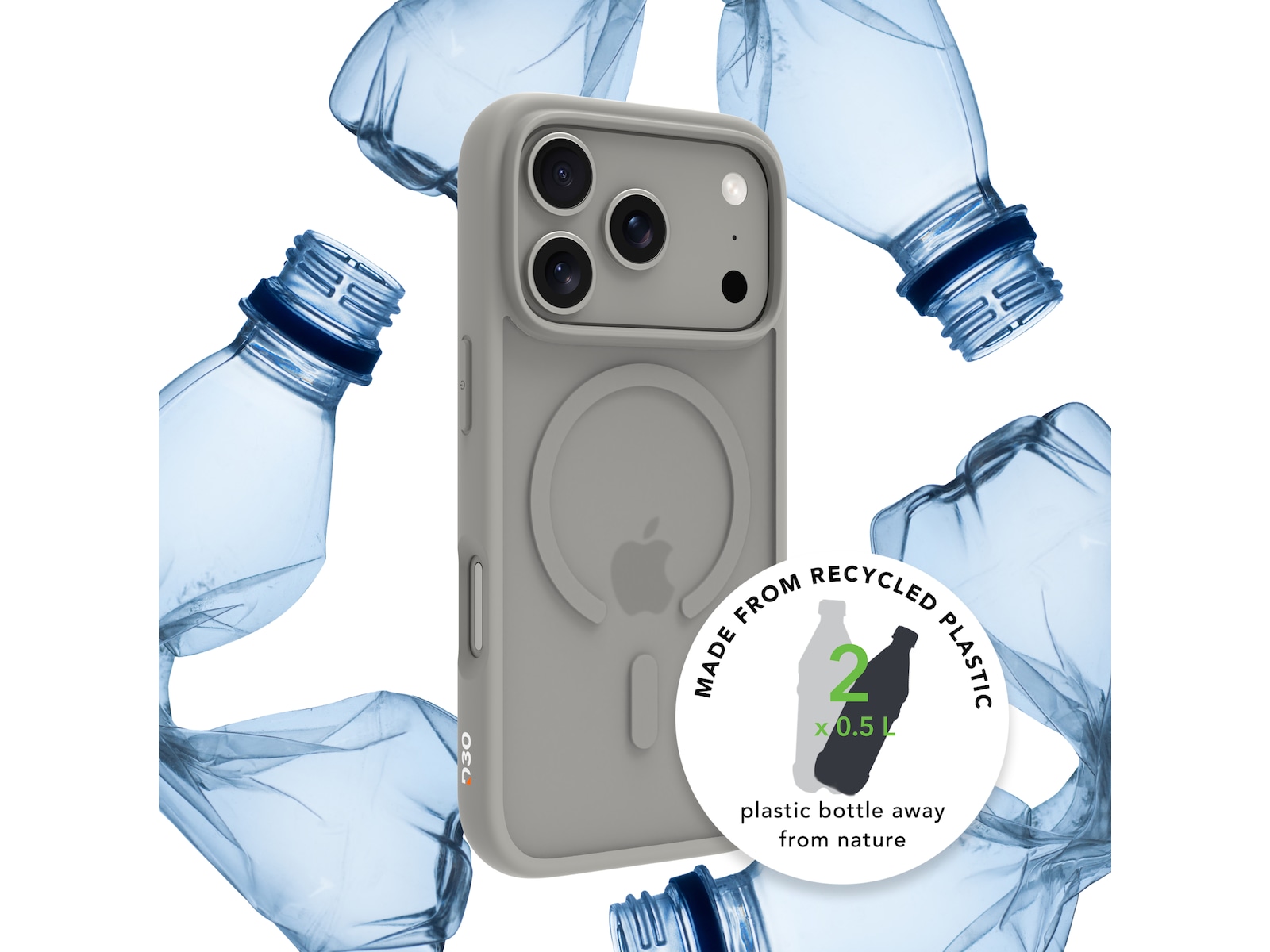 dbramante1928 iPhone 17 Pro/18 Pro Grenen Ultra D3O MS (vit) Mobilskal