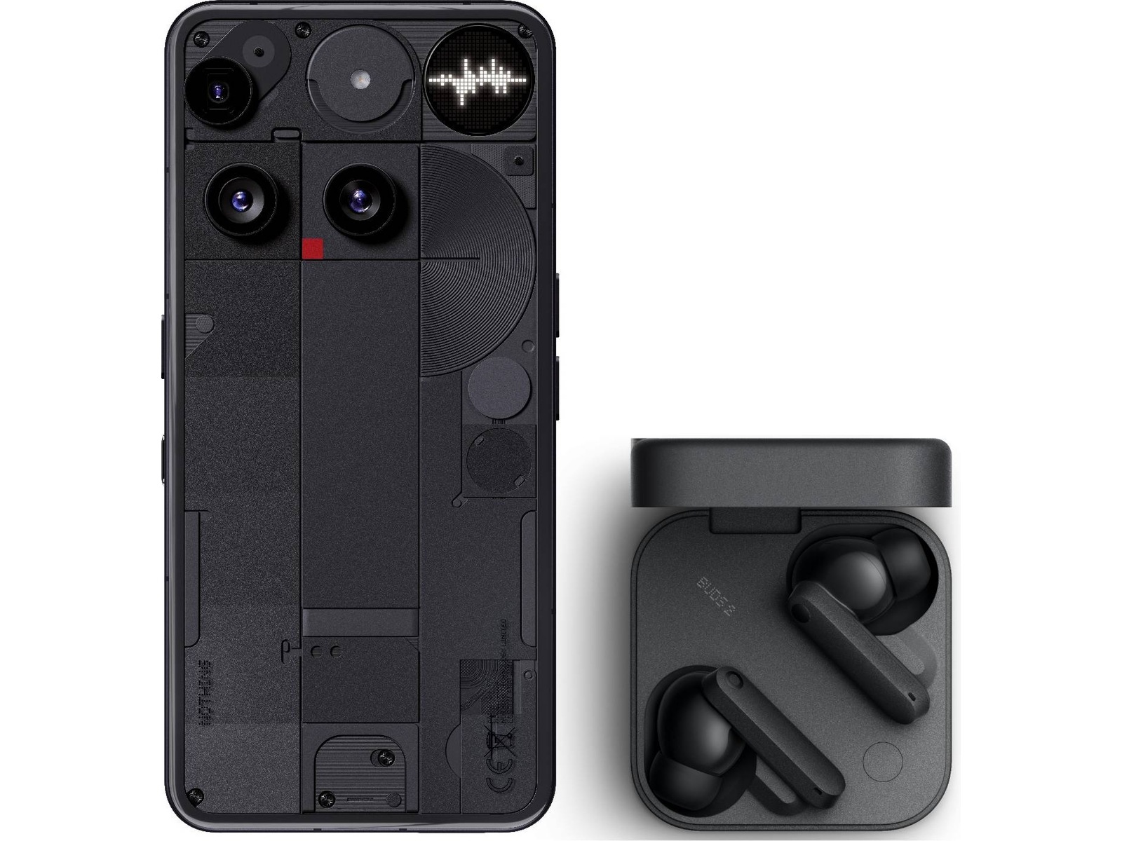 Nothing Phone (3) 256GB (svart) Mobiltelefoner