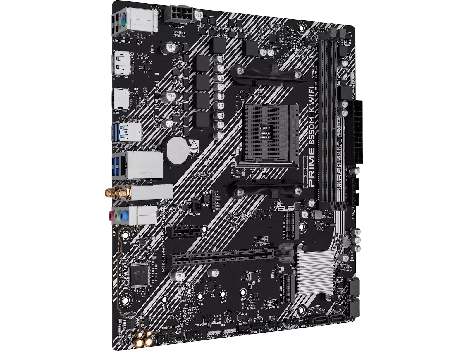 ASUS PRIME B550M-K WIFI Moderkort AMD Socket