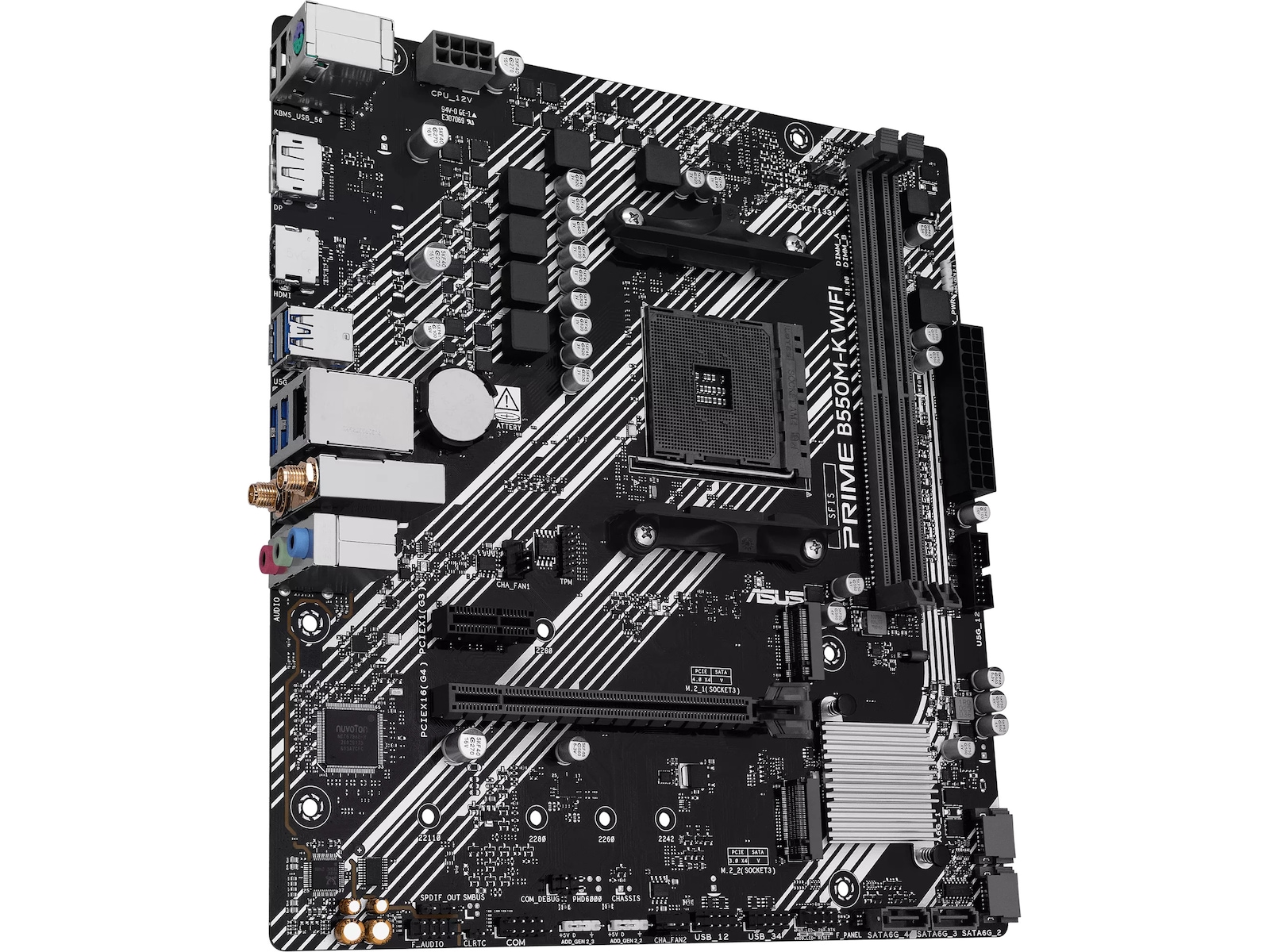 ASUS PRIME B550M-K WIFI Moderkort AMD Socket