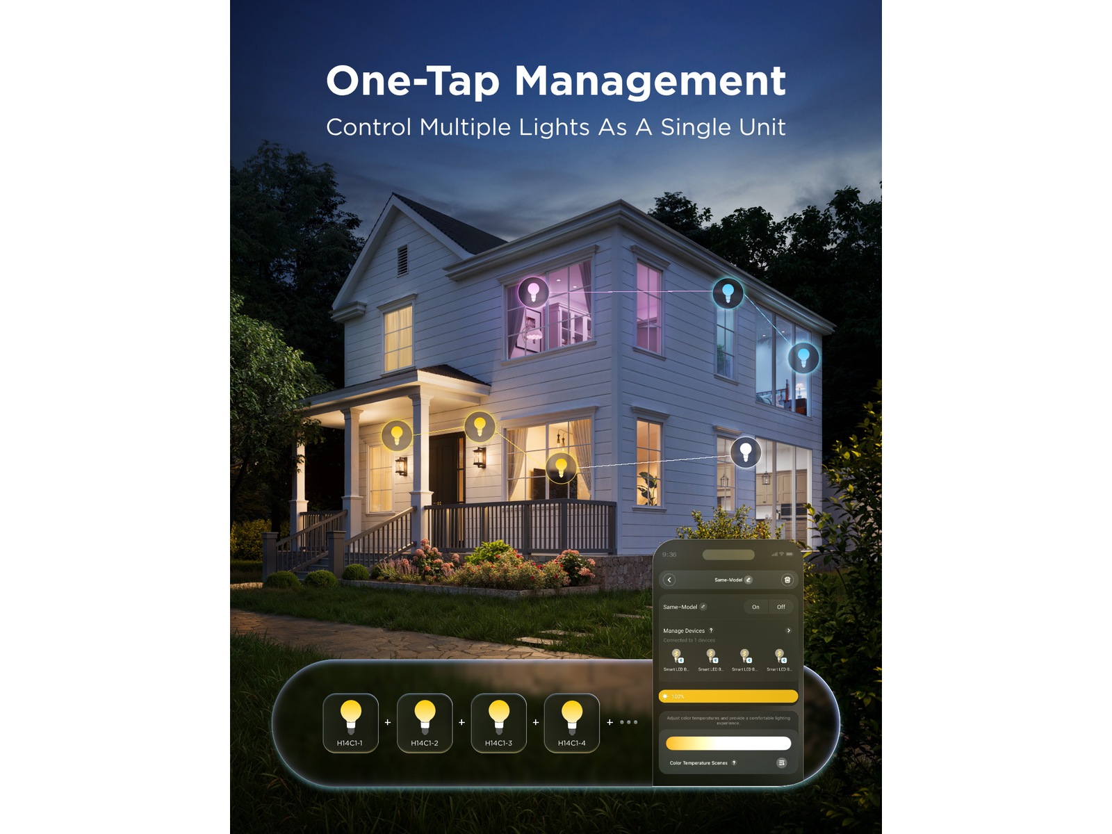 Govee Smart Edison Lampor 2-pack LED-lampor & glödlampor