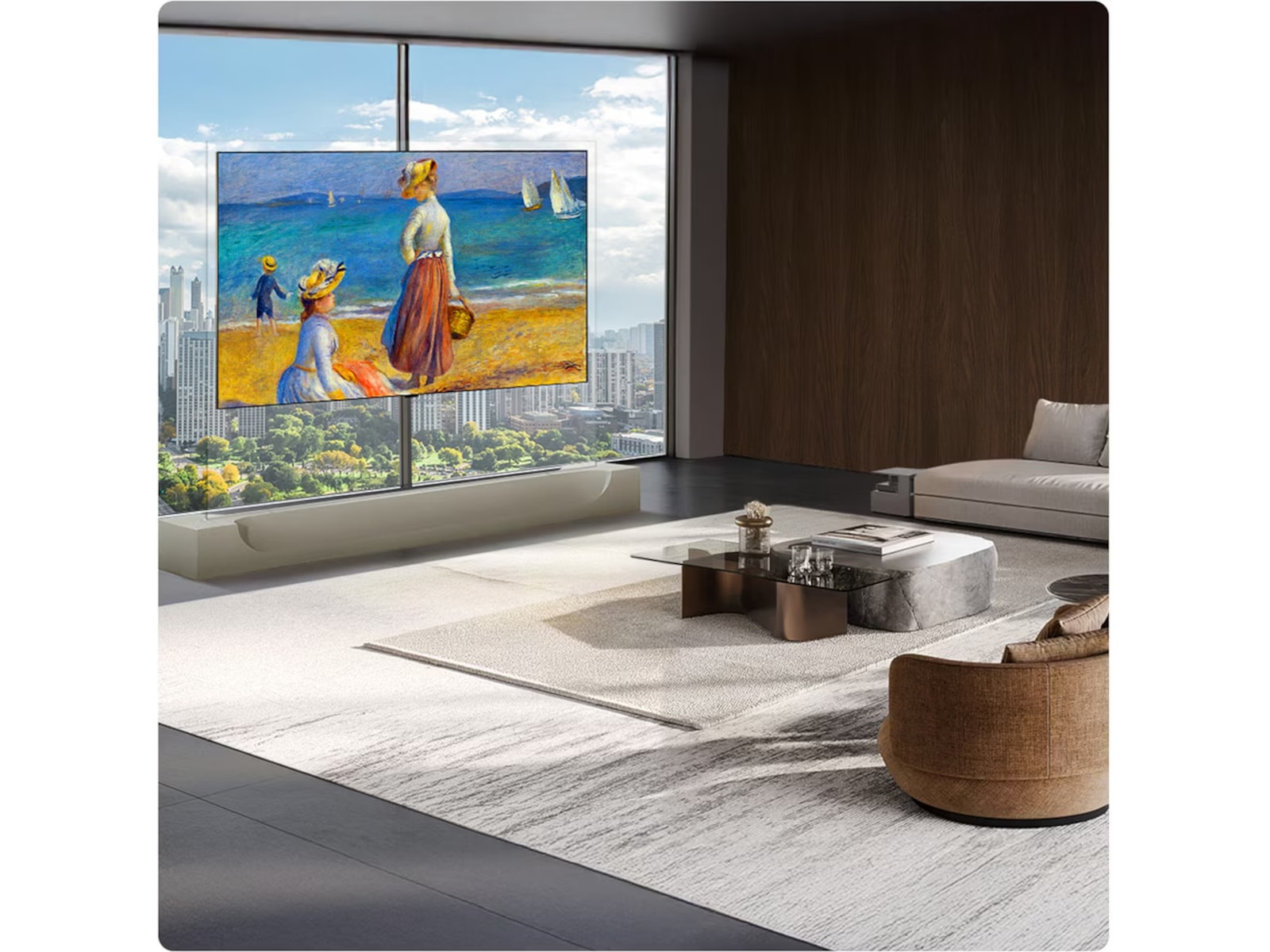 LG 77" OLED evo AI W6 4K Smart TV 2026 70 - 79 tums TV