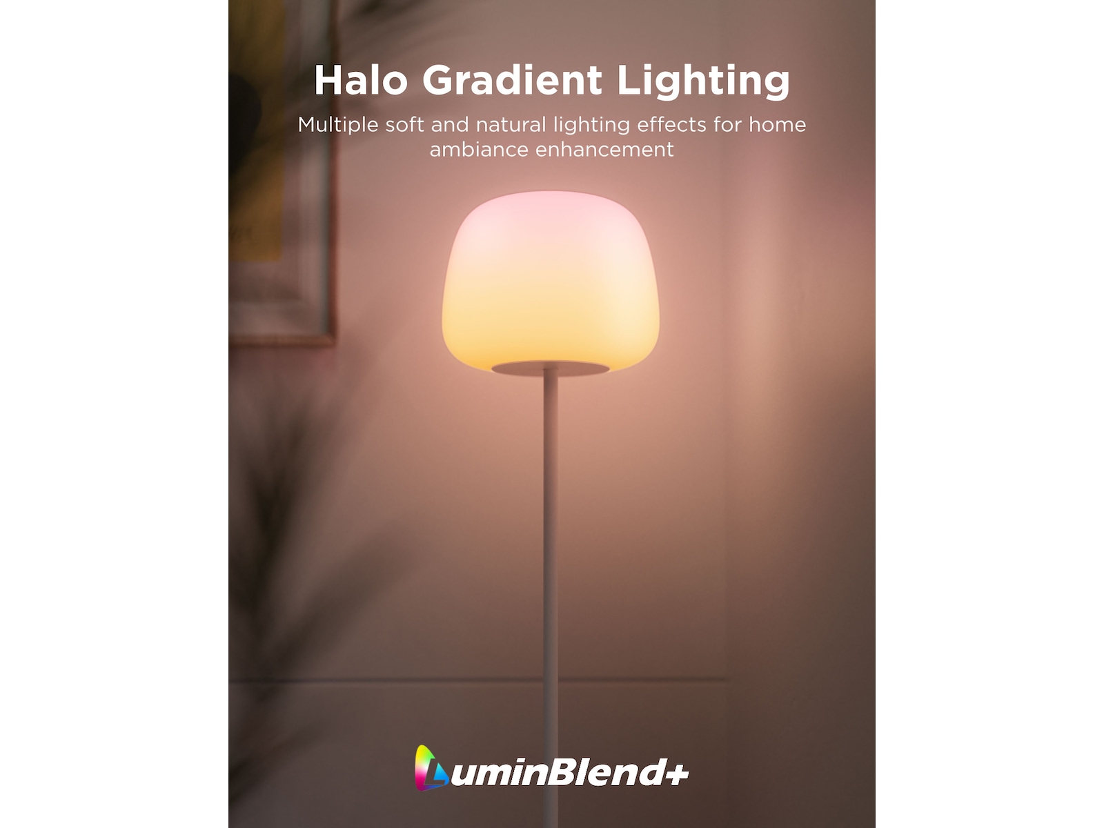 Govee Golvlampa med miljoner färger Golvlampa