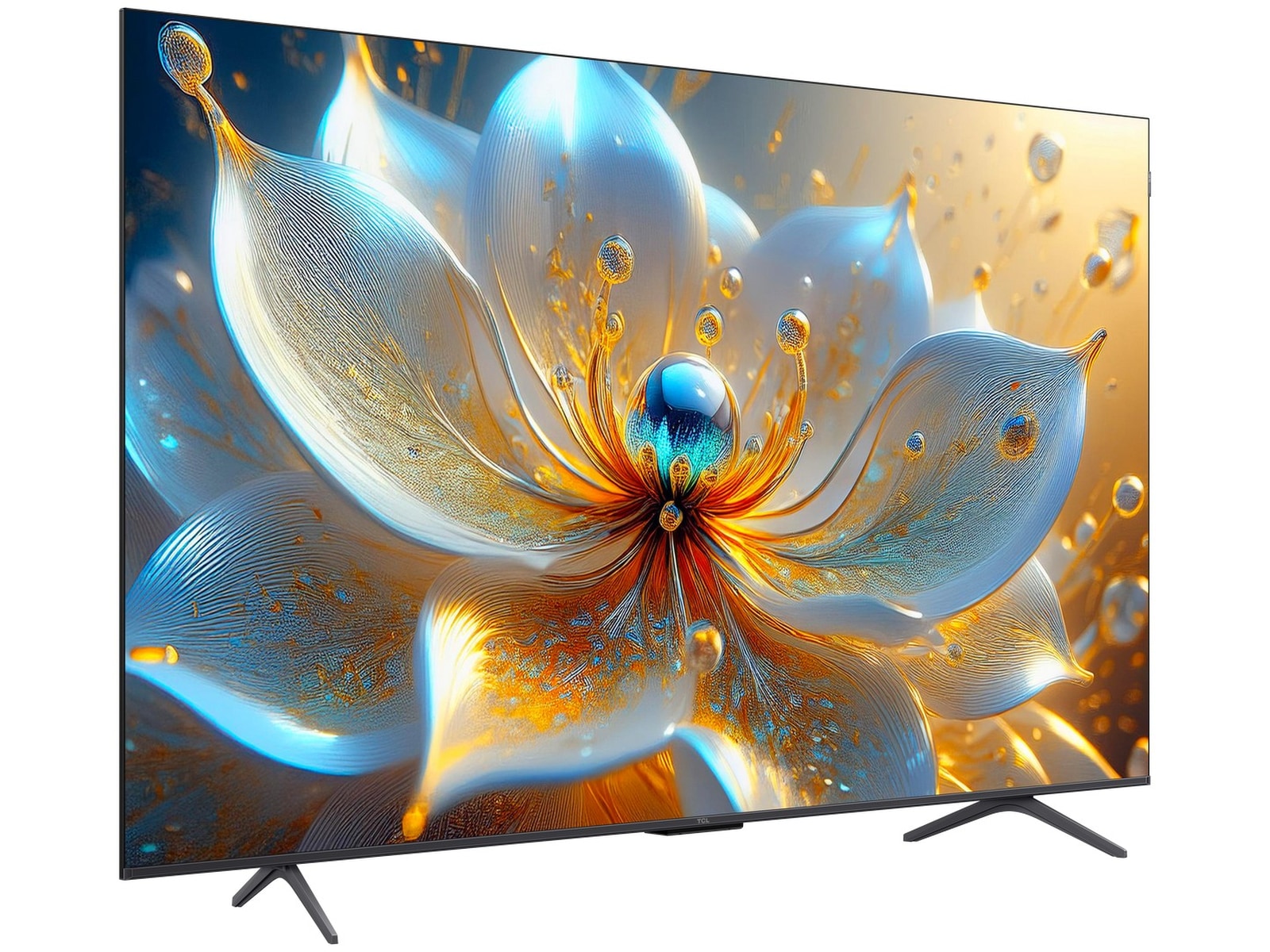 TCL 65" T8C 4K QLED Google TV (2025) + väggfäste Väggfäste & TV-stativ