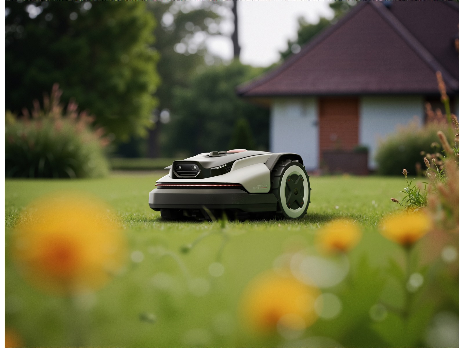 Roborock Q110 robotgräsklippare RTK VSLAM 1000 m² -B-Grade Demo hem & hushåll